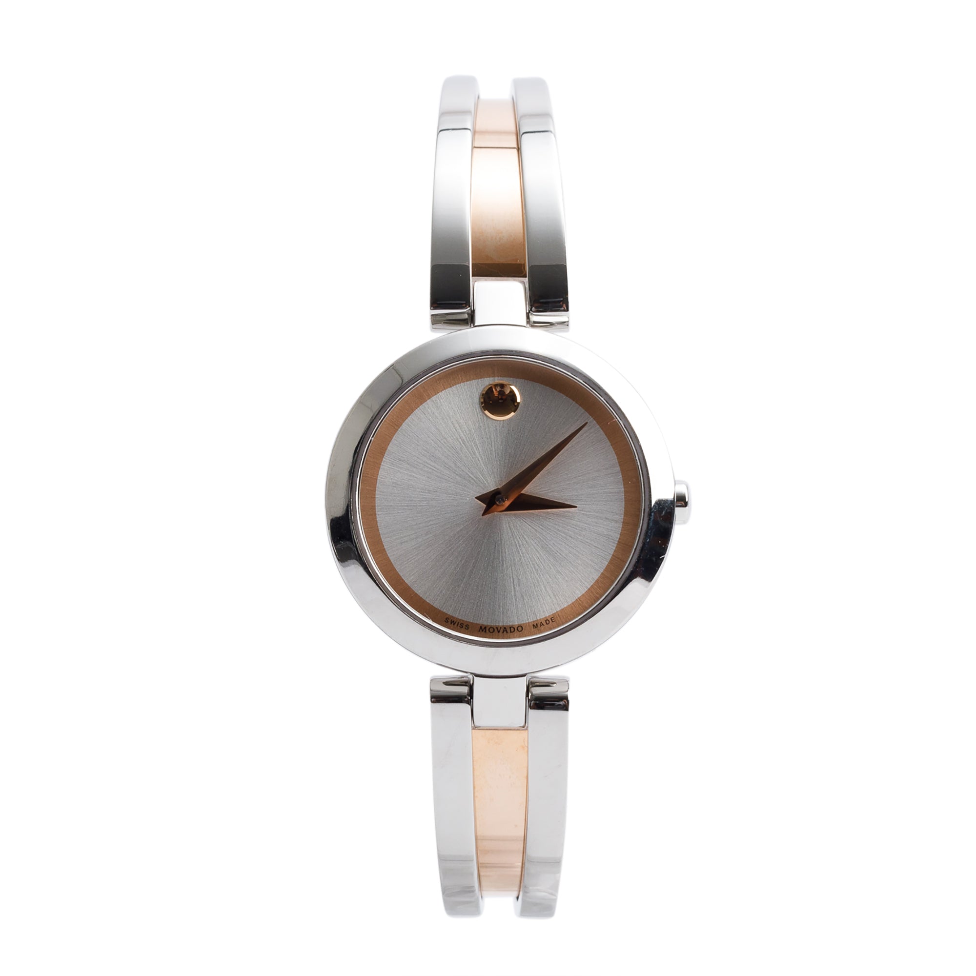 Movado Rose Gold-Plated & Stainless Steel Aleena 27 MM Quartz Watch