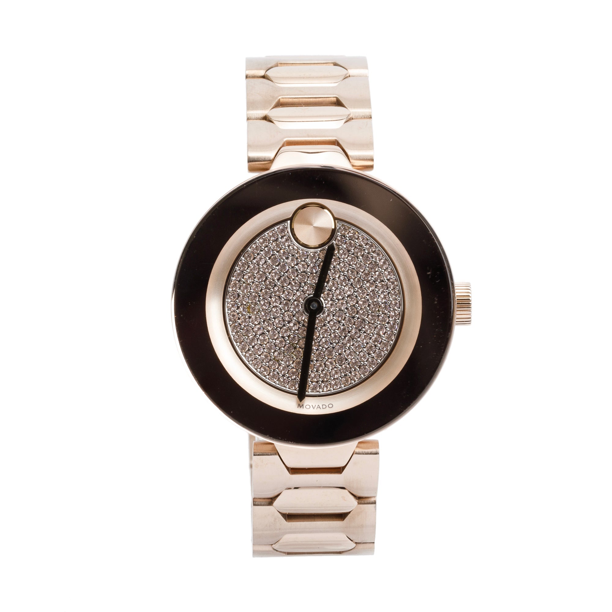 Movado Rose Gold-Plated & Stainless Steel Bold 32 MM Quartz Watch