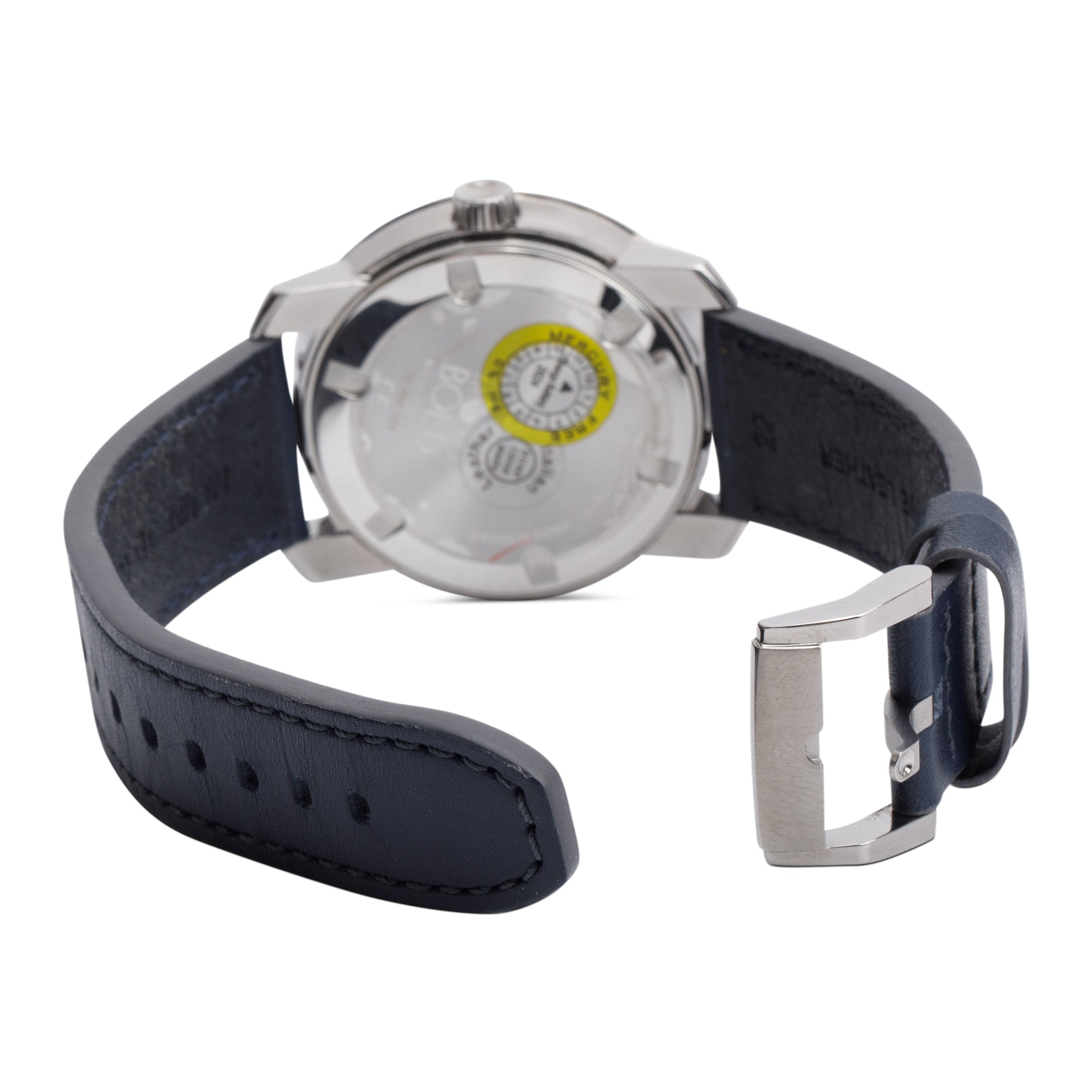 Movado Stainless Steel Bold 42 MM Quartz Watch w/ Box
