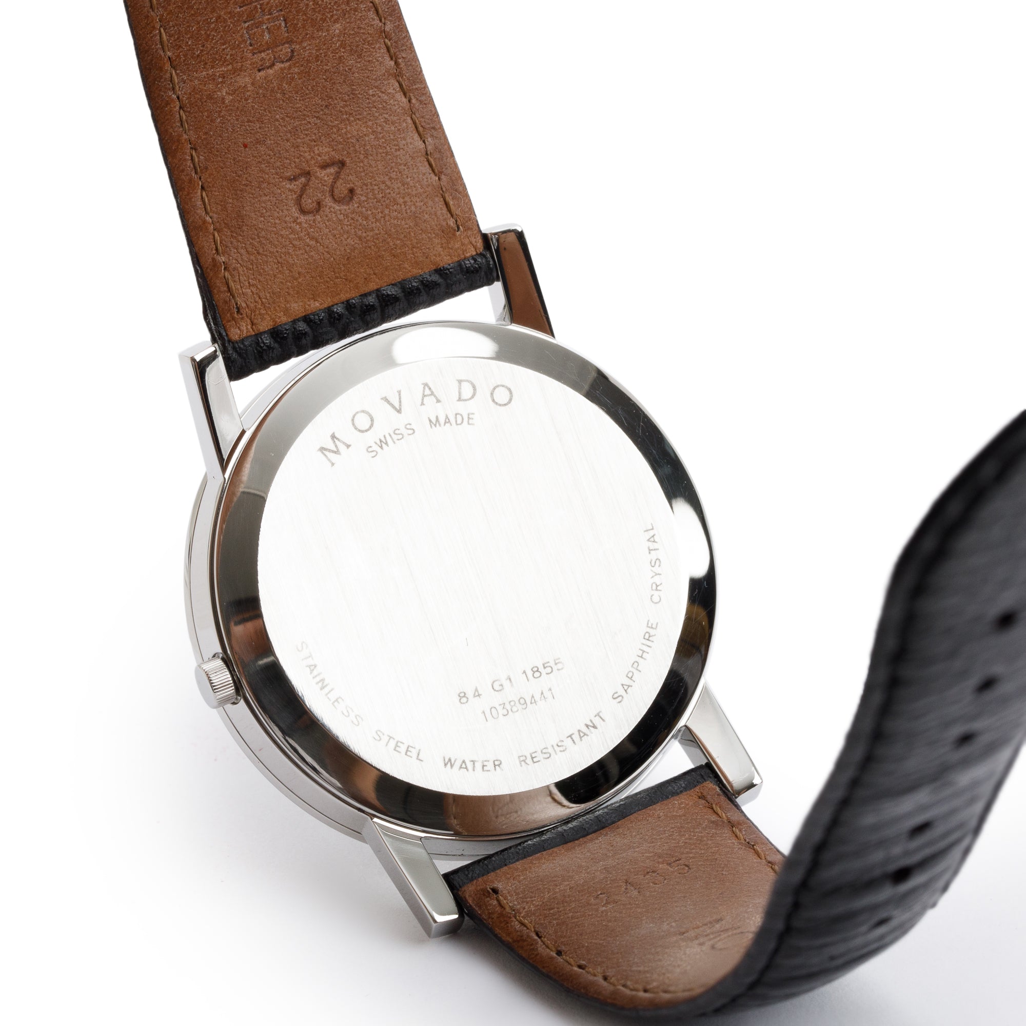 Movado Stainless Steel Classic 40 MM Watch