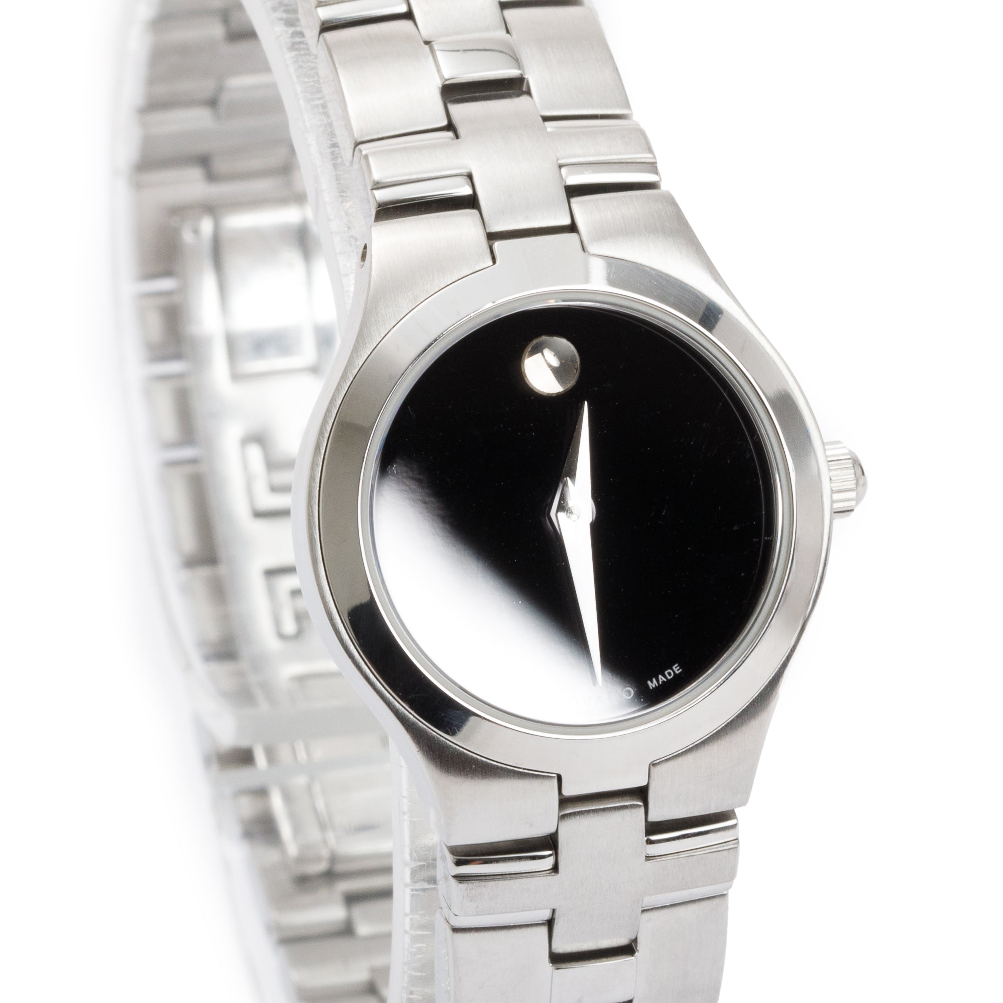 Movado Stainless Steel Juro 24 MM Watch