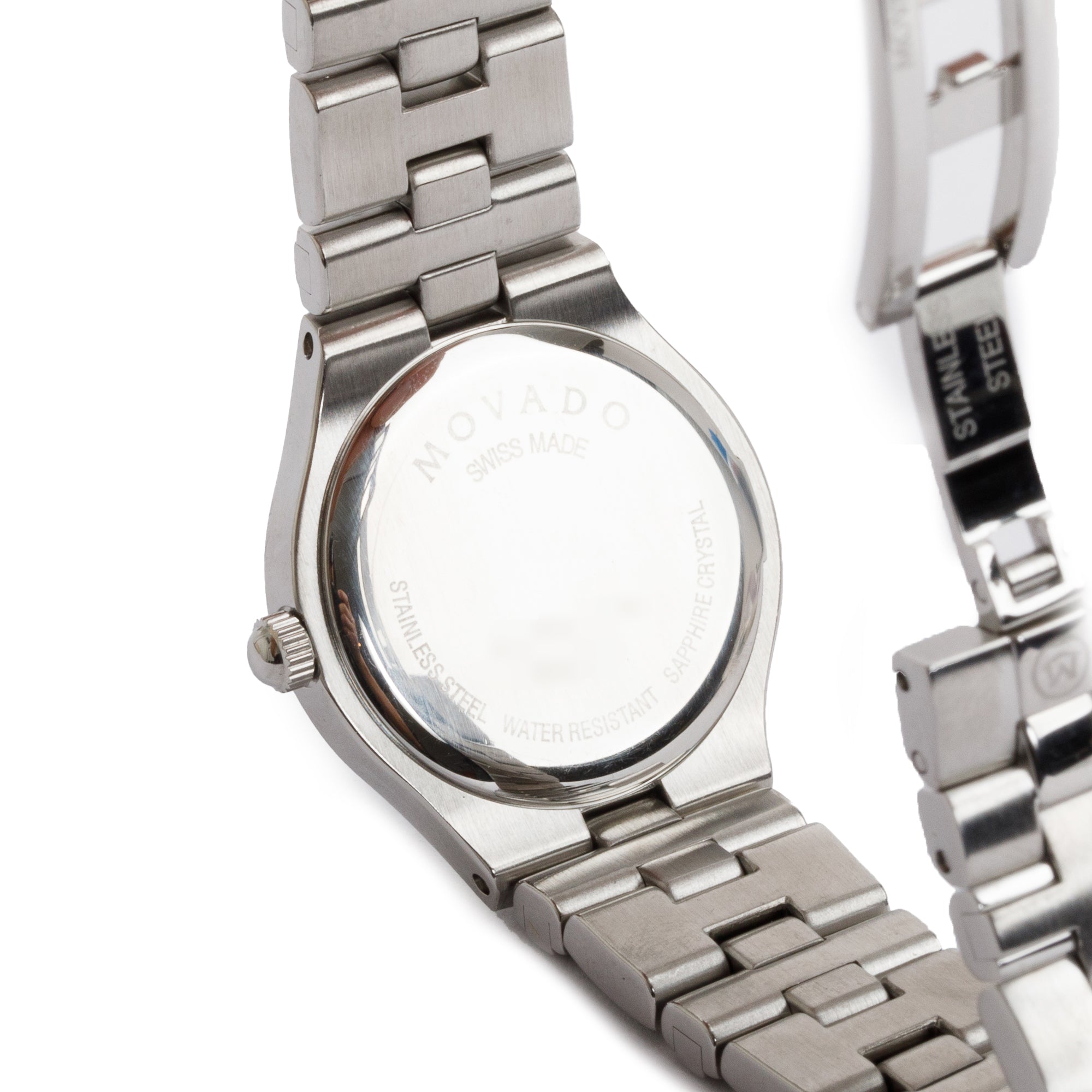 Movado Stainless Steel Juro 24 MM Watch