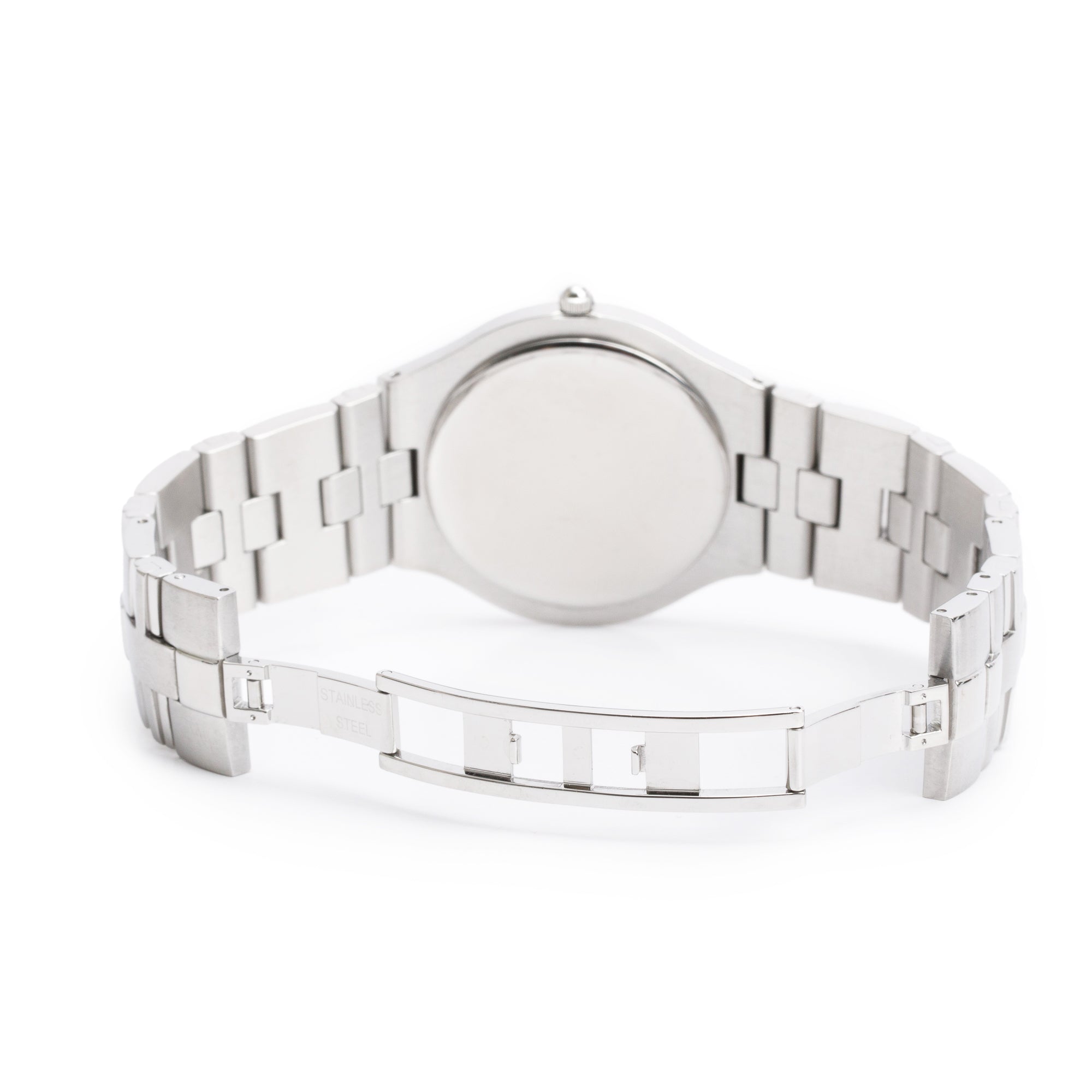 Movado Stainless Steel Juro 36 MM Quartz Watch