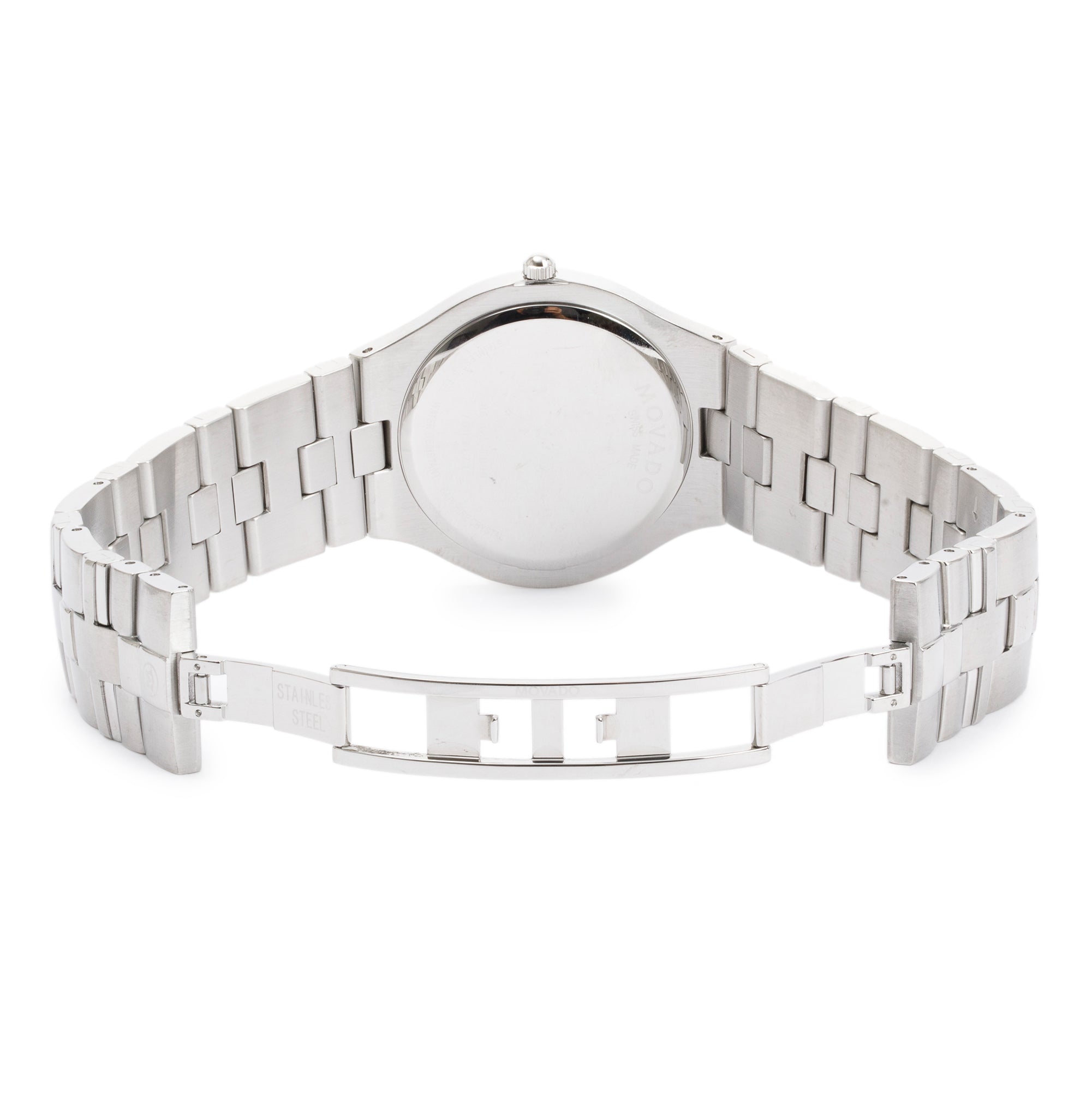 Movado Stainless Steel Juro 36 MM Watch