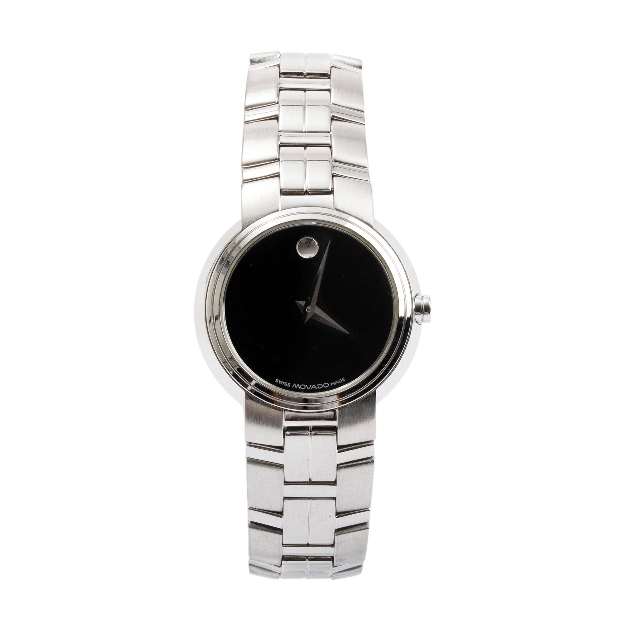 Movado Stainless Steel Musuem 28 MM Watch