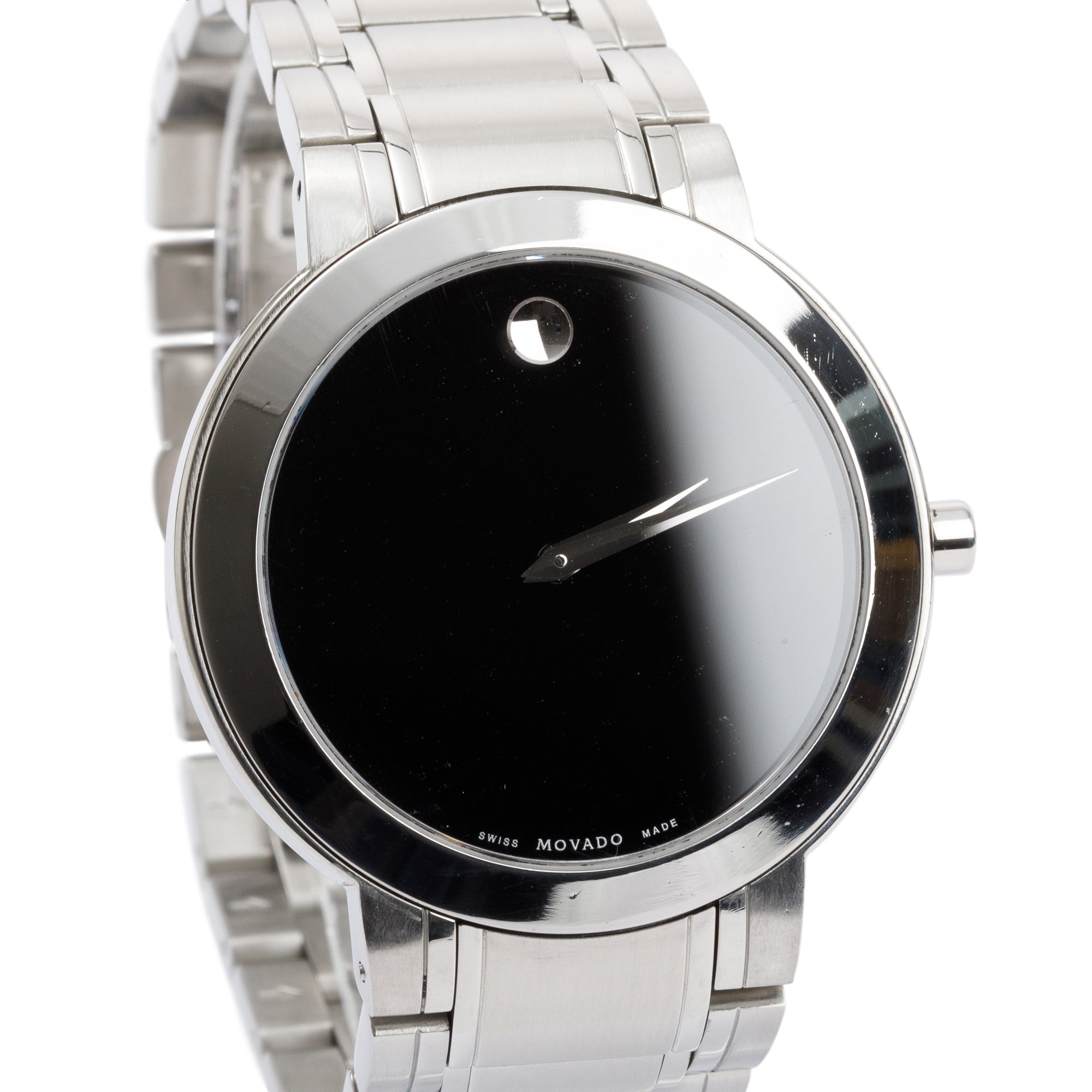 Movado Stainless Steel Musuem Stiri 40 MM Watch