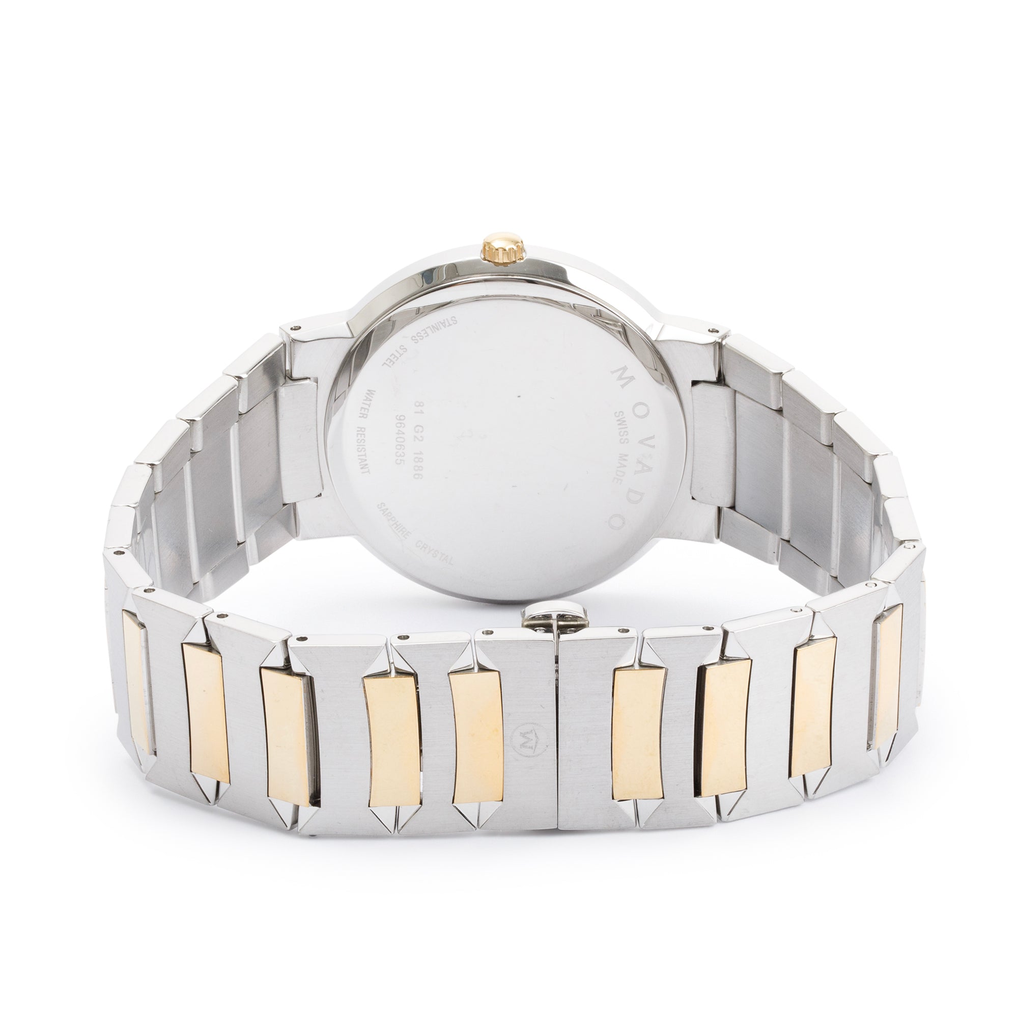 Movado Two-Tone Stainless Steel 38 MM Temo Watch