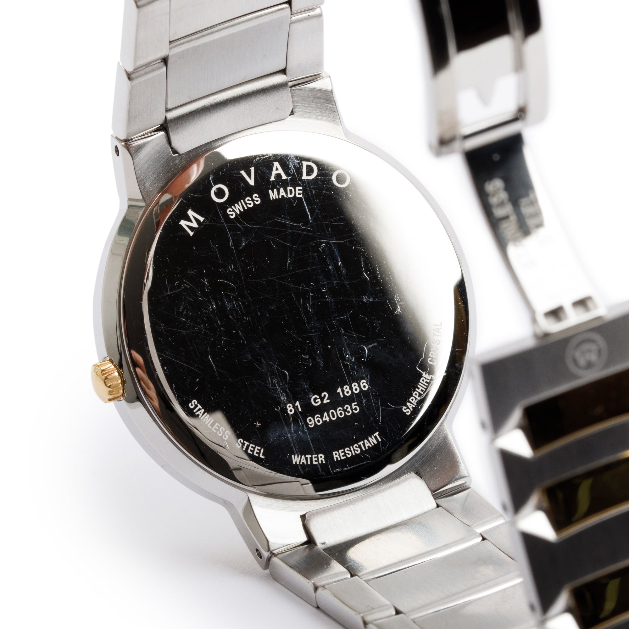 Movado Two-Tone Stainless Steel 38 MM Temo Watch