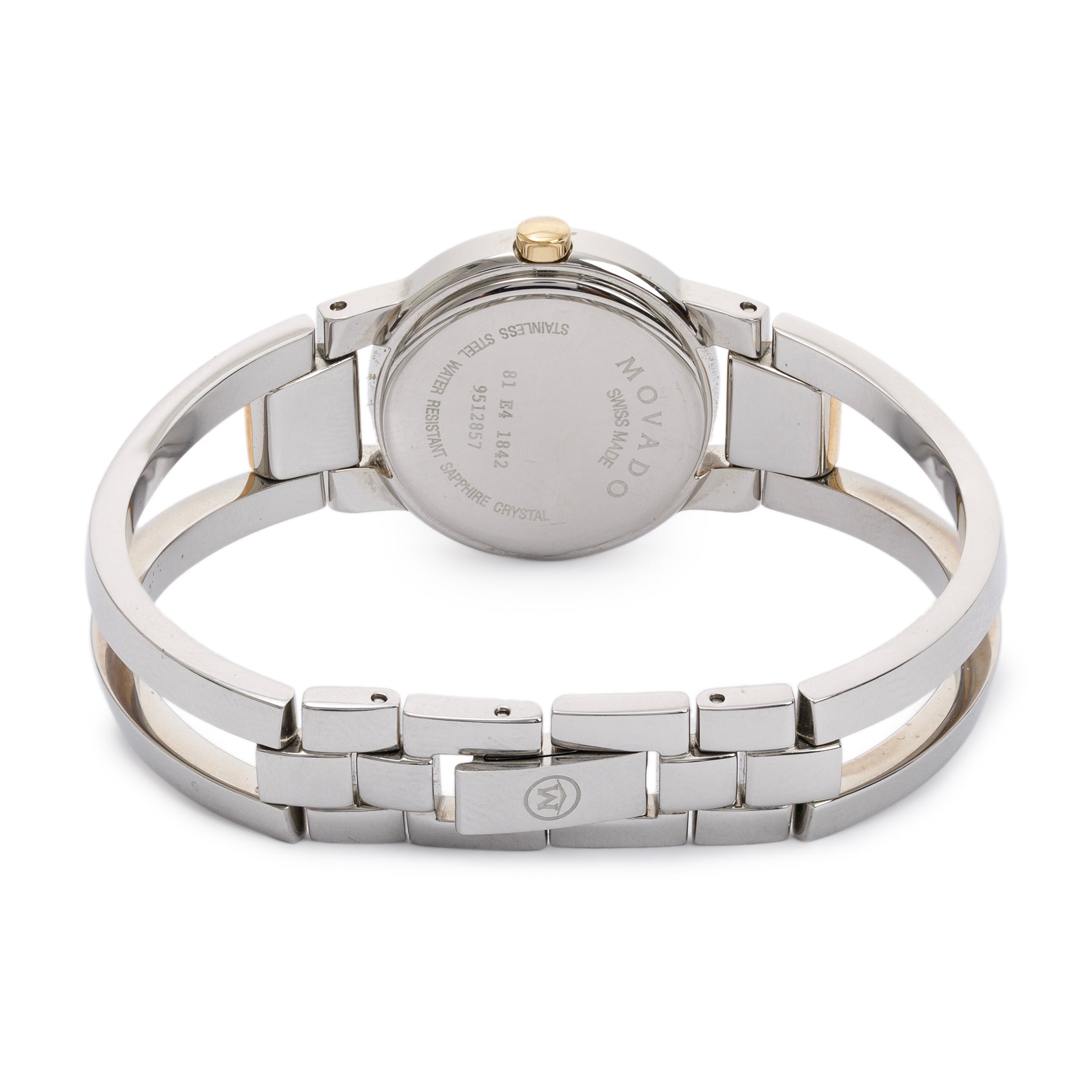 Movado Two-Tone Stainless Steel Diamond Amorosa 24 MM Watch