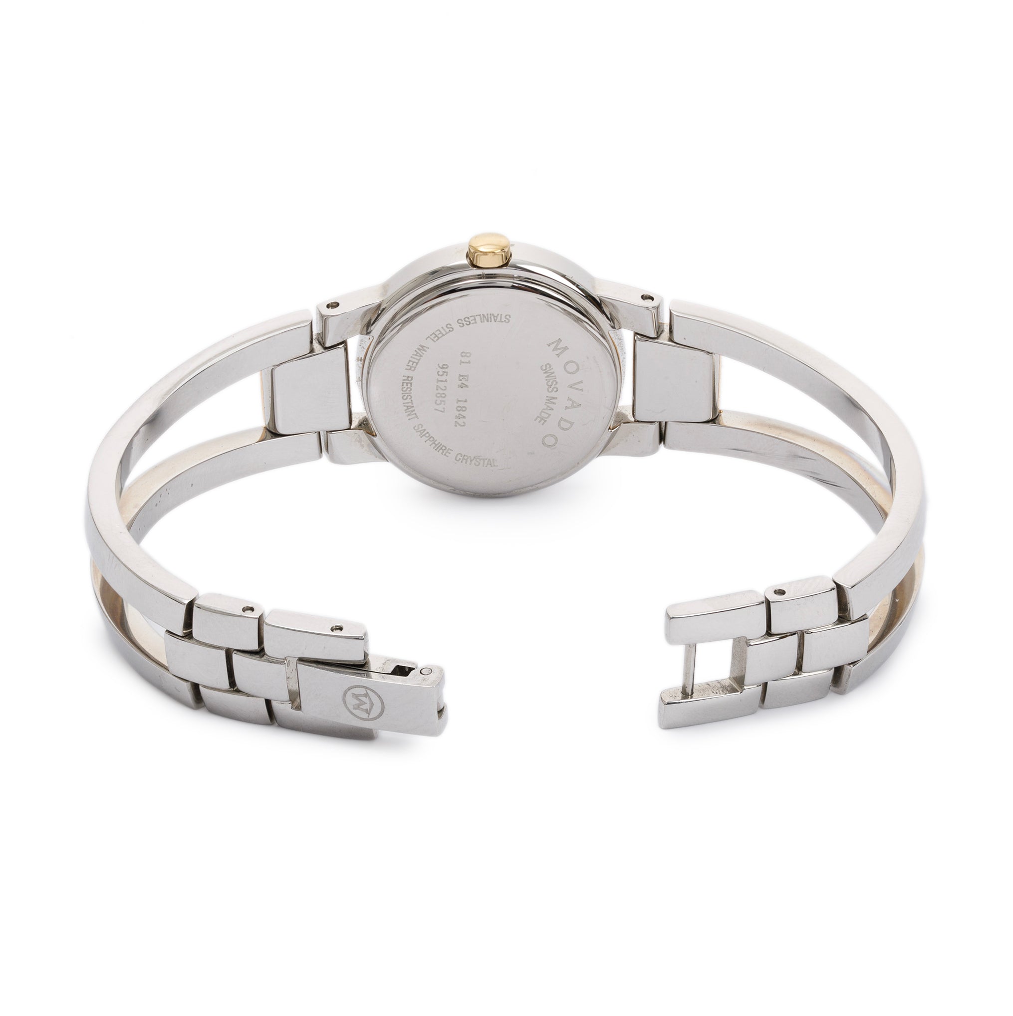 Movado Two-Tone Stainless Steel Diamond Amorosa 24 MM Watch