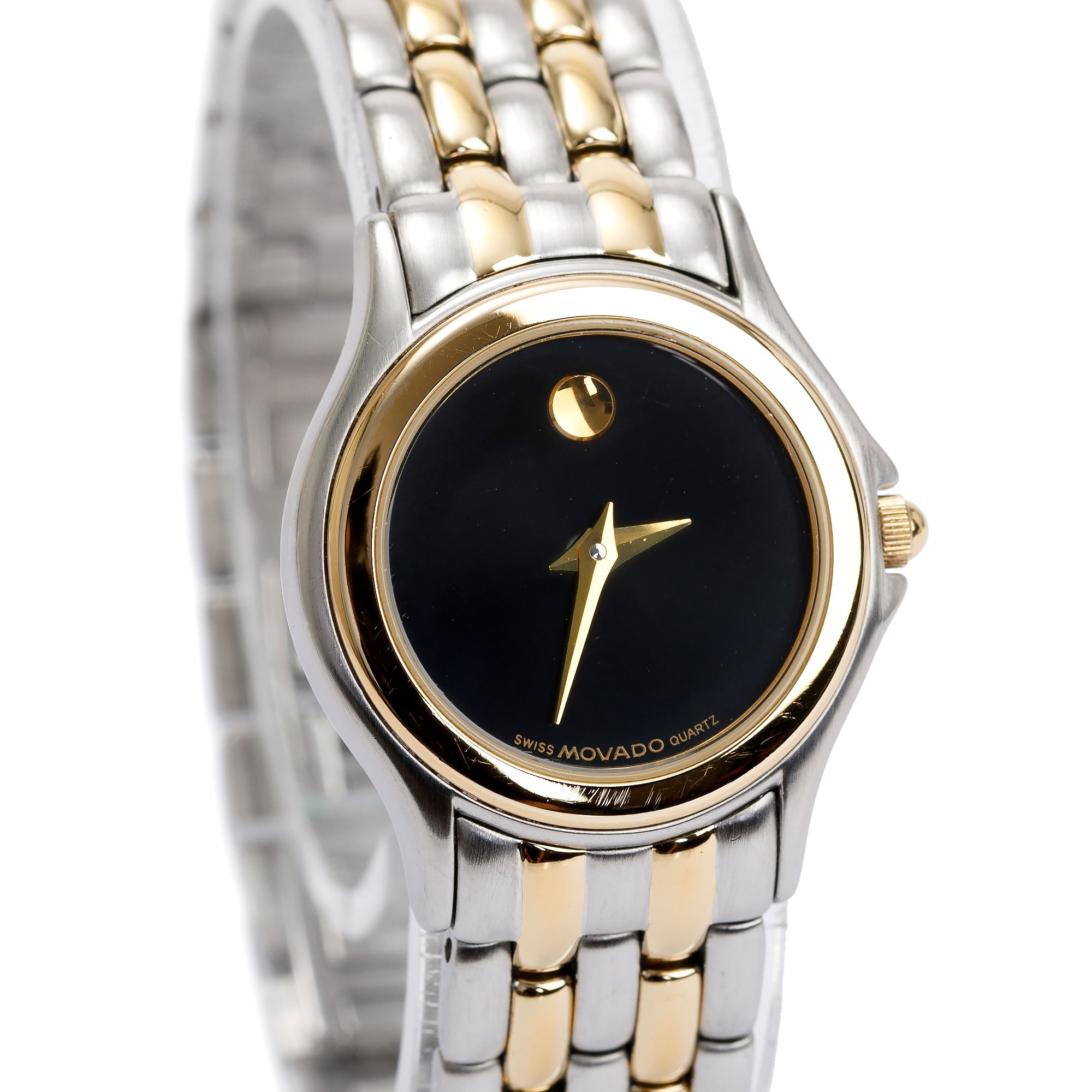 Movado Two-Tone Stainless Steel Folio 24 MM Watch