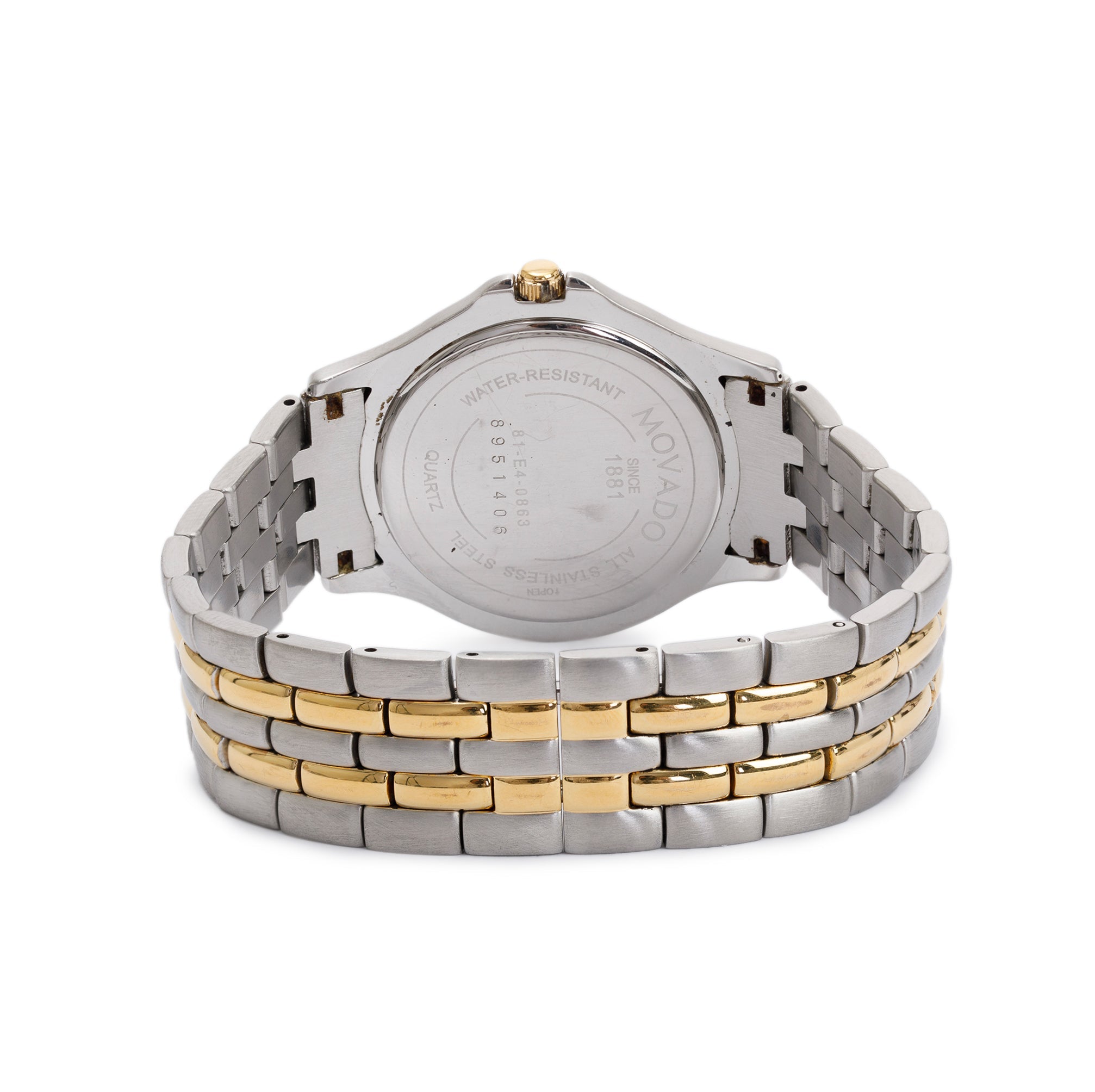 Movado Two-Tone Stainless Steel Museum 35 MM Watch