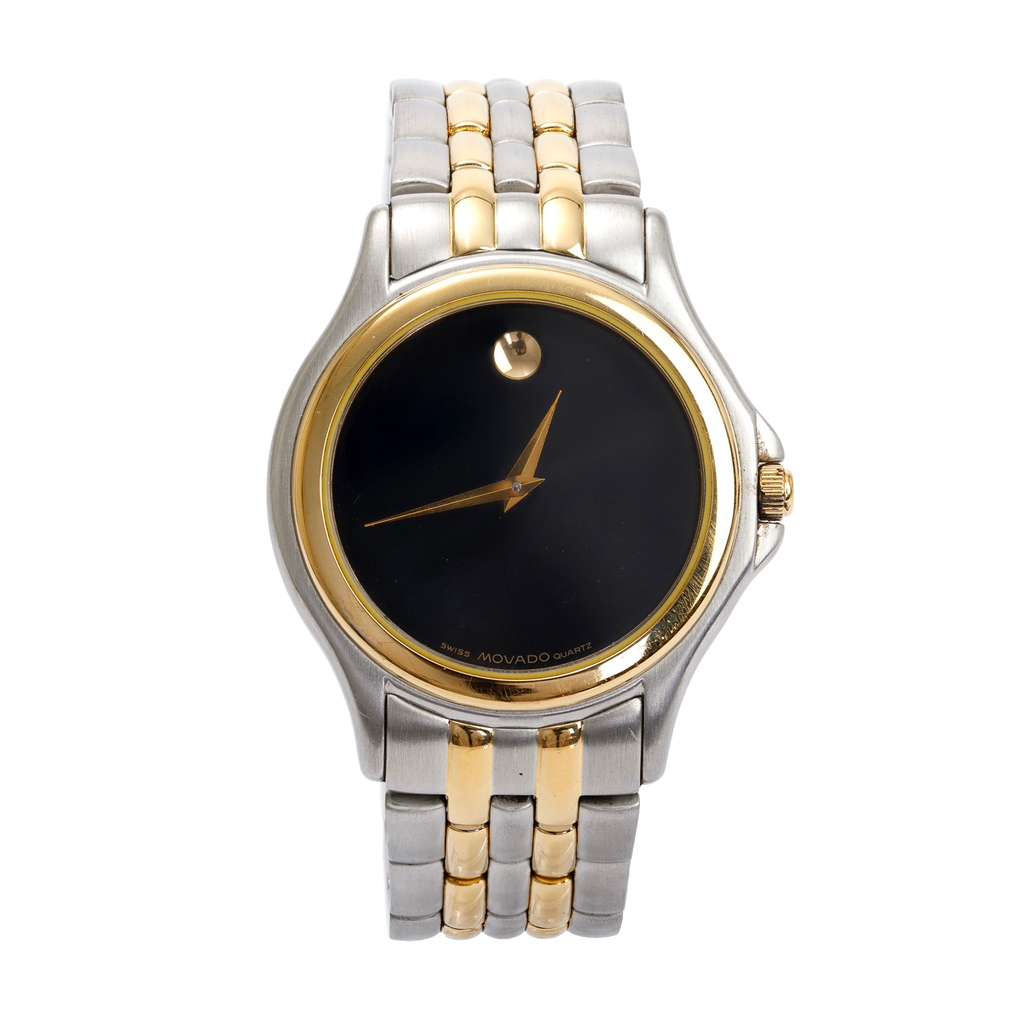 Movado Two-Tone Stainless Steel Museum 35 MM Watch