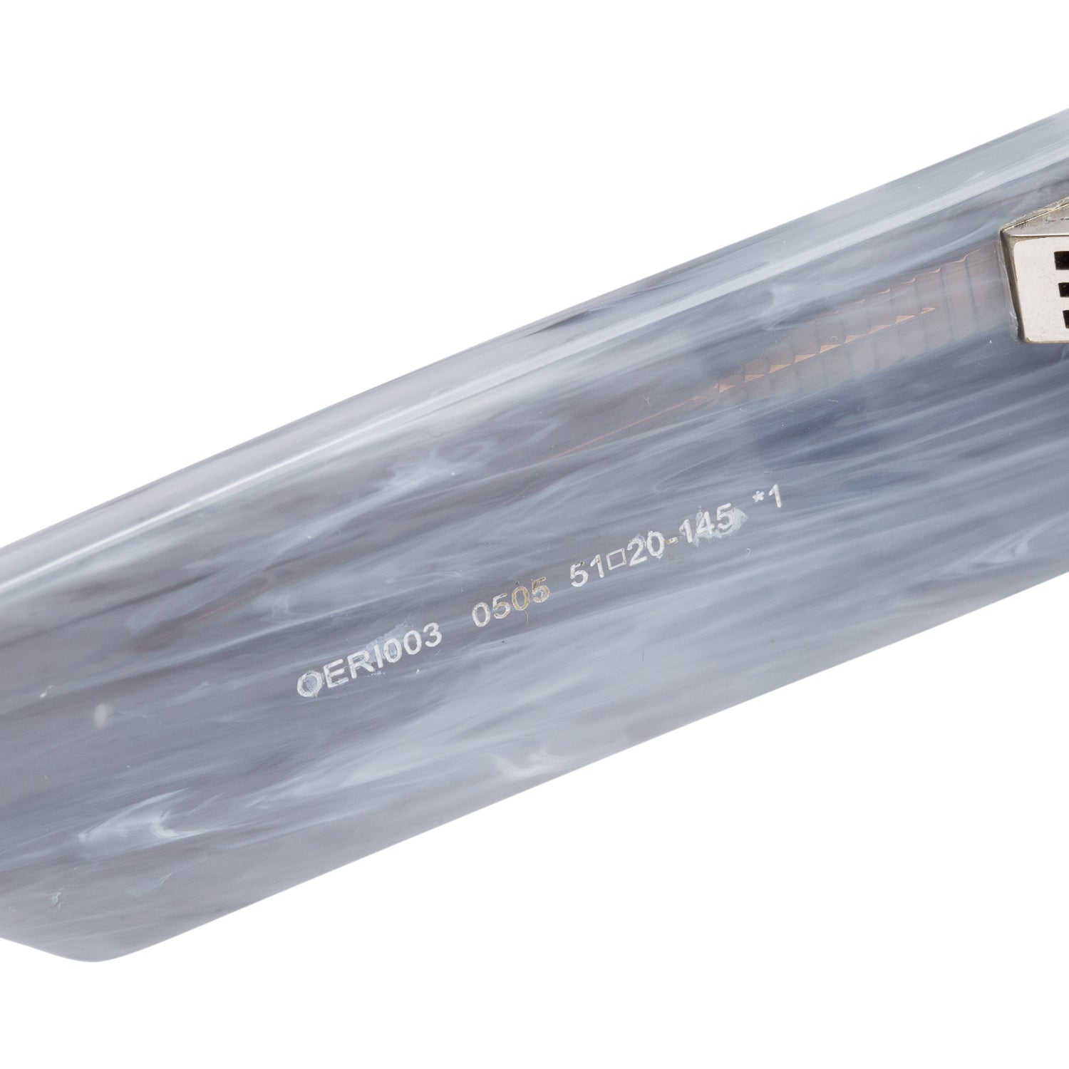 Off-White OER1003 Grey Acetate Catalina Square Sunglasses w/ Case