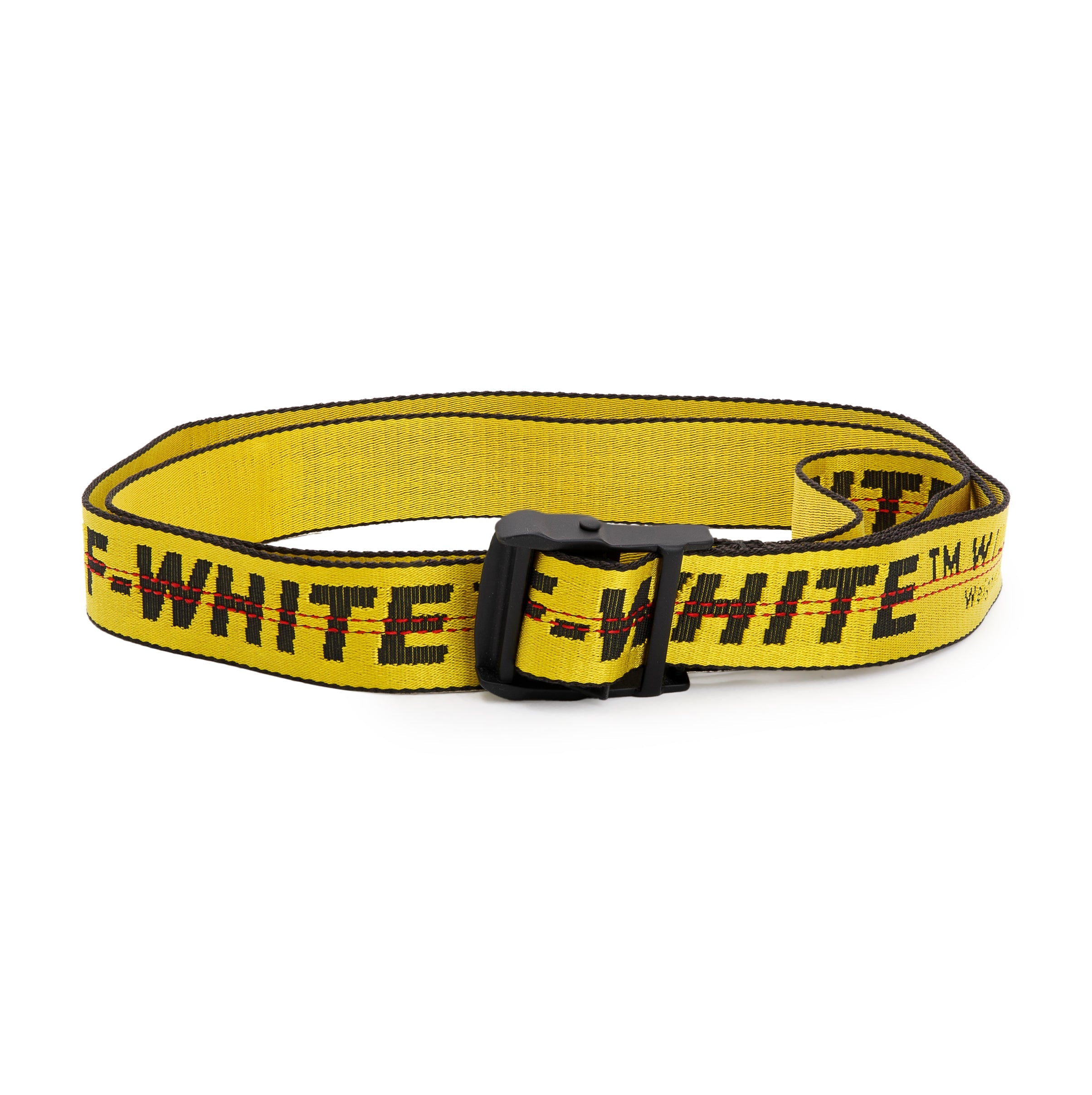 Off-White Yellow & Black Industrial Nylon Belt