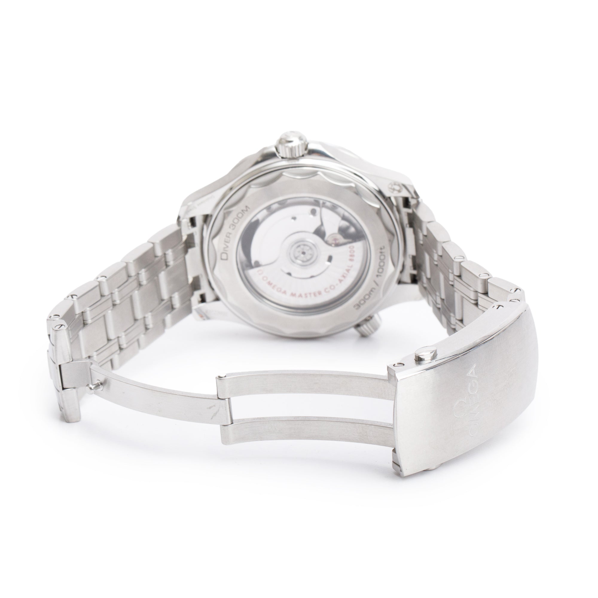 Omega 2021 Stainless Steel Seamaster Diver 300M Co-Axial Master Chronometer 42 MM Automatic Watch w/ Box, Papers & Extra Strap