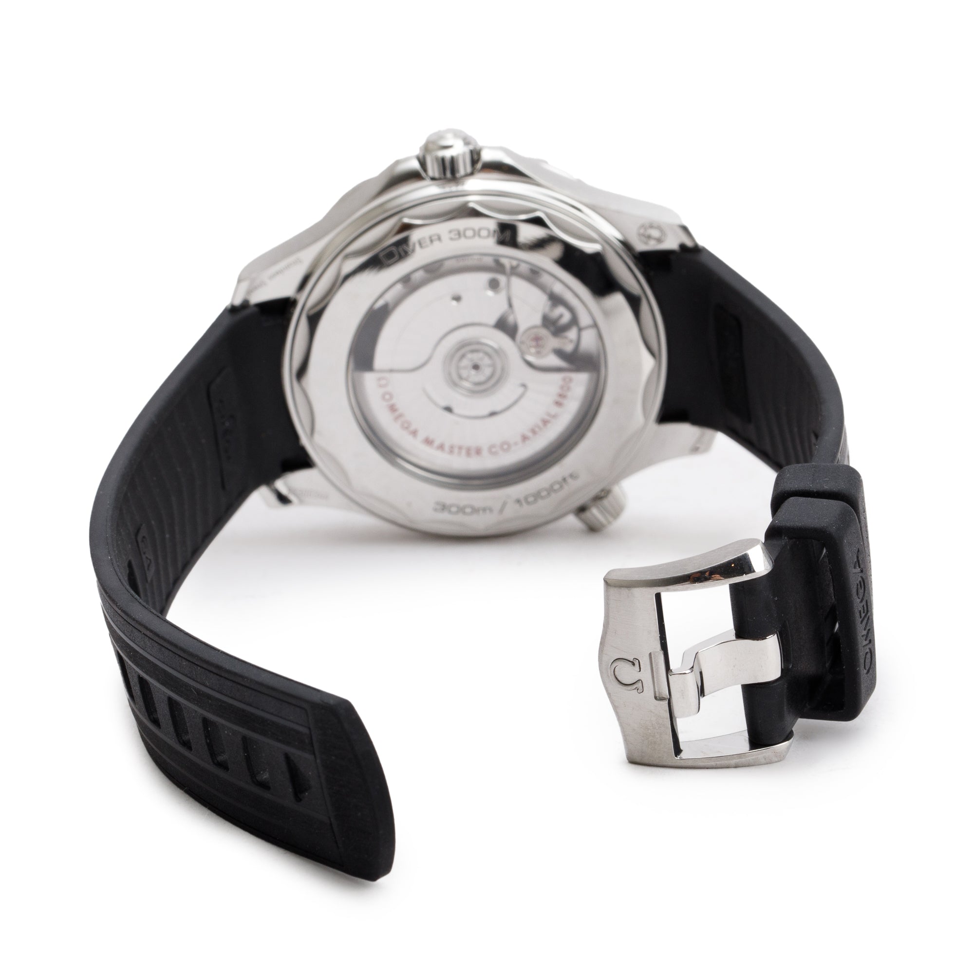 Omega 2022 Stainless Steel Seamaster Diver 300M Master Co-Axial Chronometer 42 MM Watch w/ Box & Papers