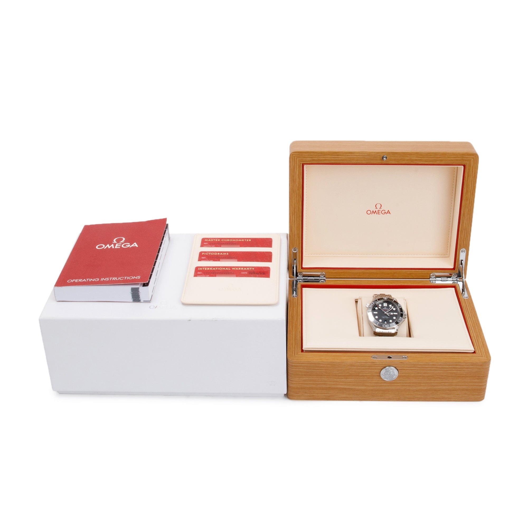 Omega 2023 Stainless Steel Seamaster Diver 300M Co-Axial Chronometer 42 MM Watch w/ Box & Papers