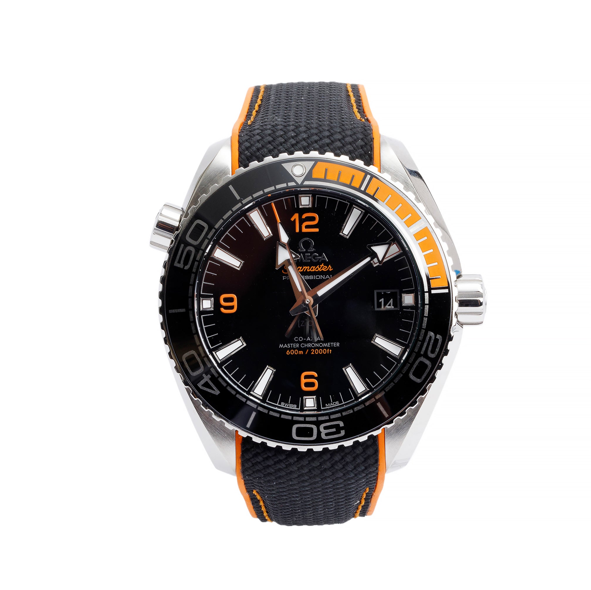 Omega 2023 Stainless Steel Seamaster Planet Ocean 600M Co-Axial Master Chronometer 43.5MM Automatic Watch w/ Box & Papers