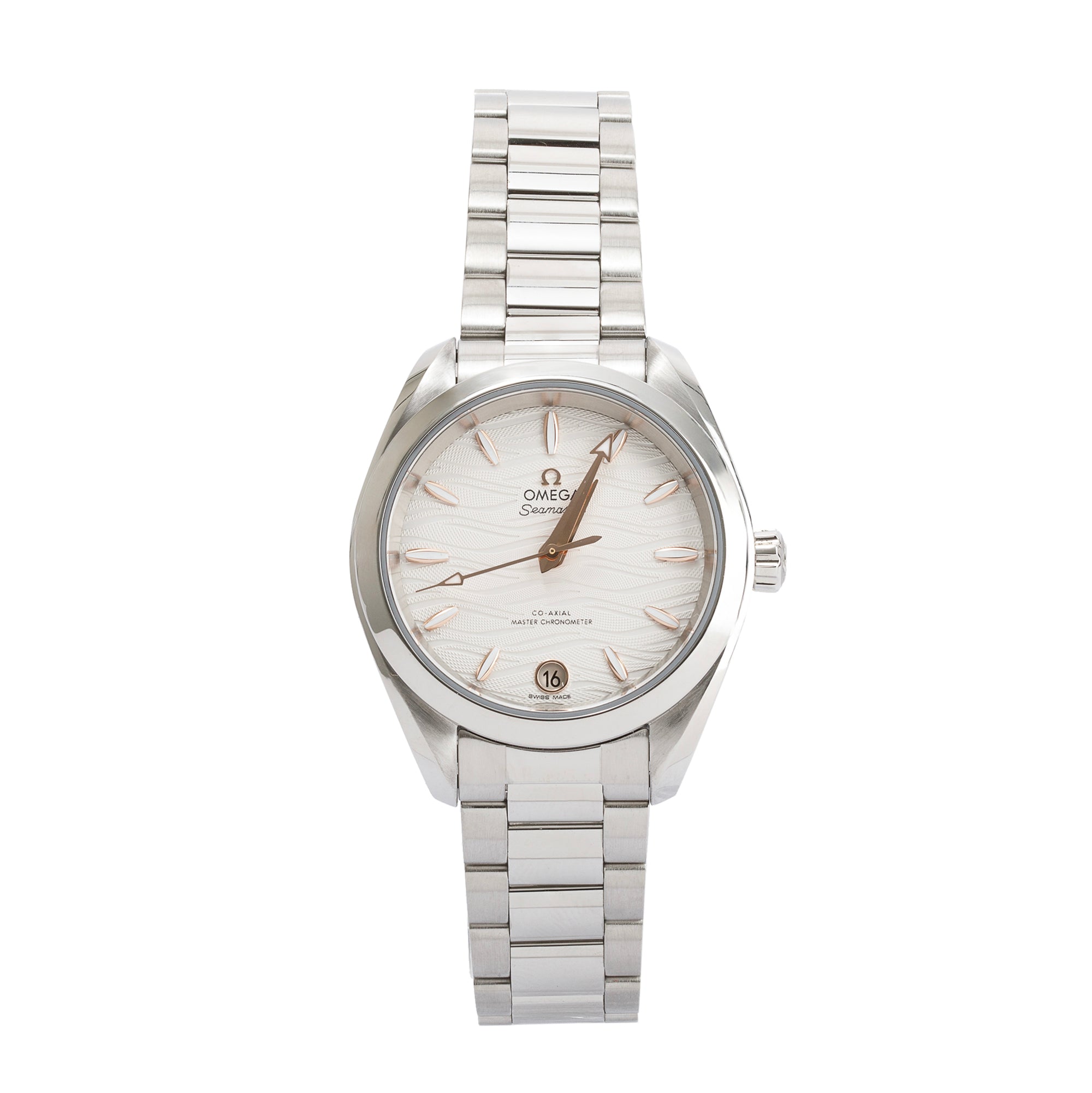 Omega Seamaster Aqua Terra Master Chronometer 34 MM Watch w/ Box