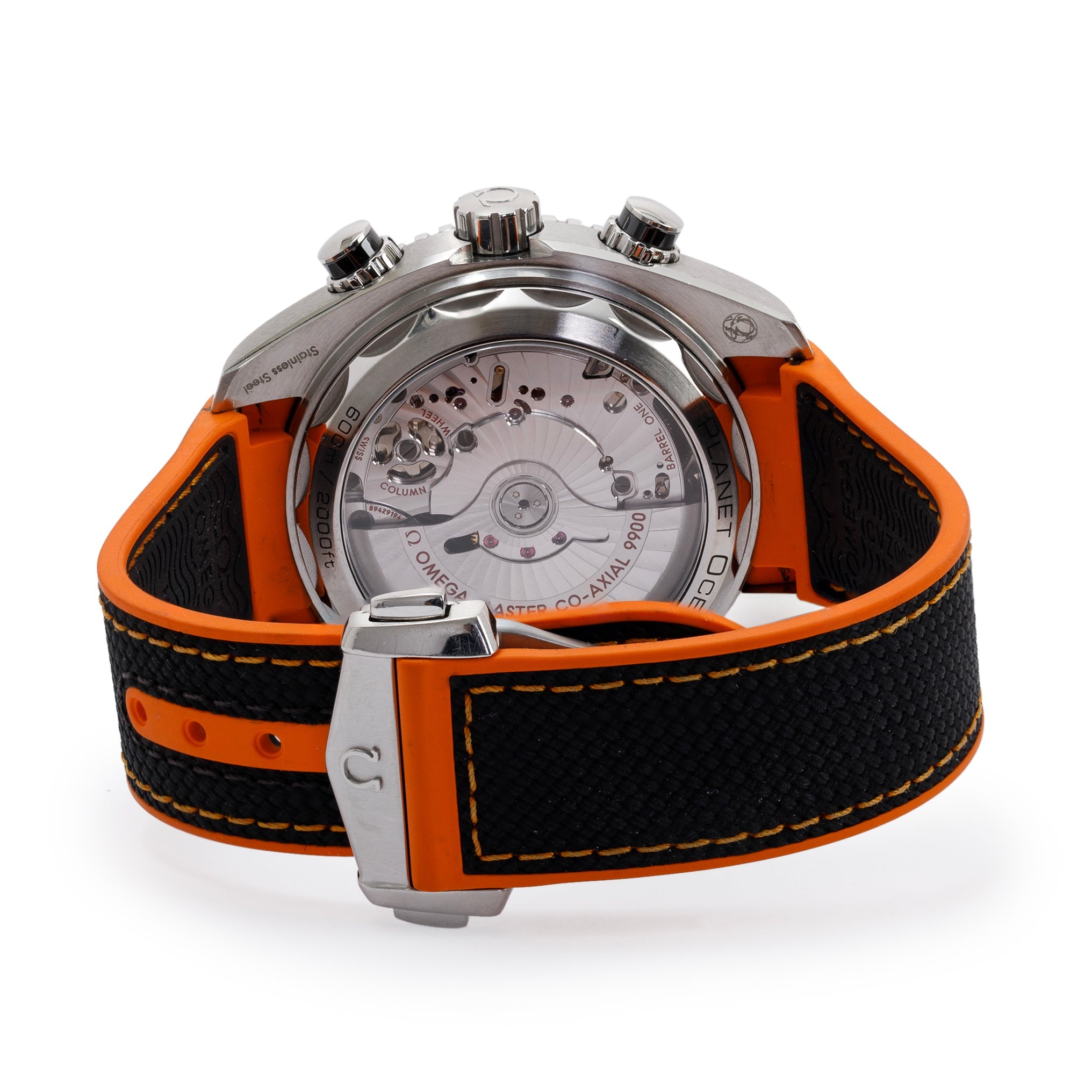 Omega Seamaster Planet Ocean 600M Co-Axial Master Chronometer Chronograph Automatic Watch w/ Box & Papers