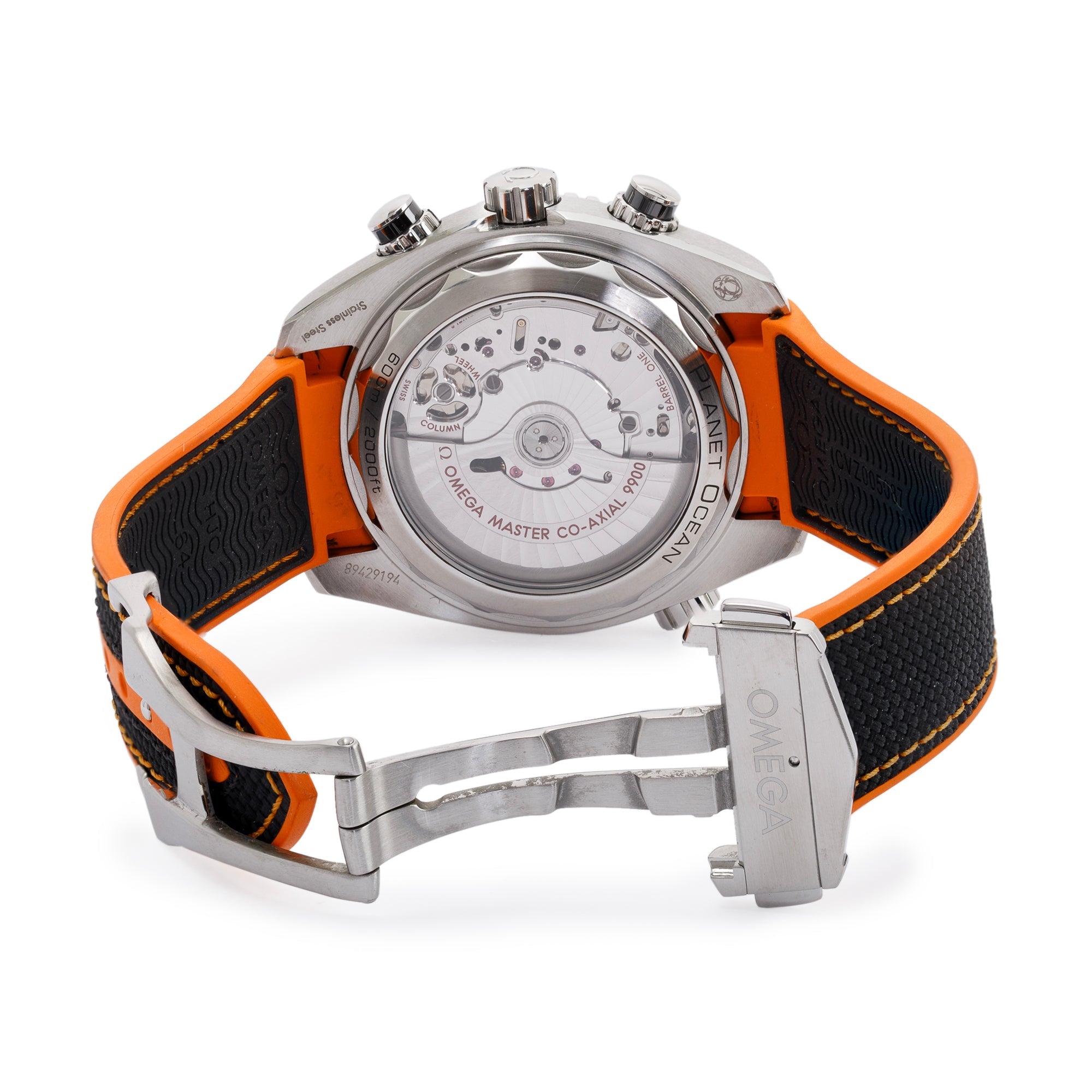 Omega Seamaster Planet Ocean 600M Co-Axial Master Chronometer Chronograph Automatic Watch w/ Box & Papers