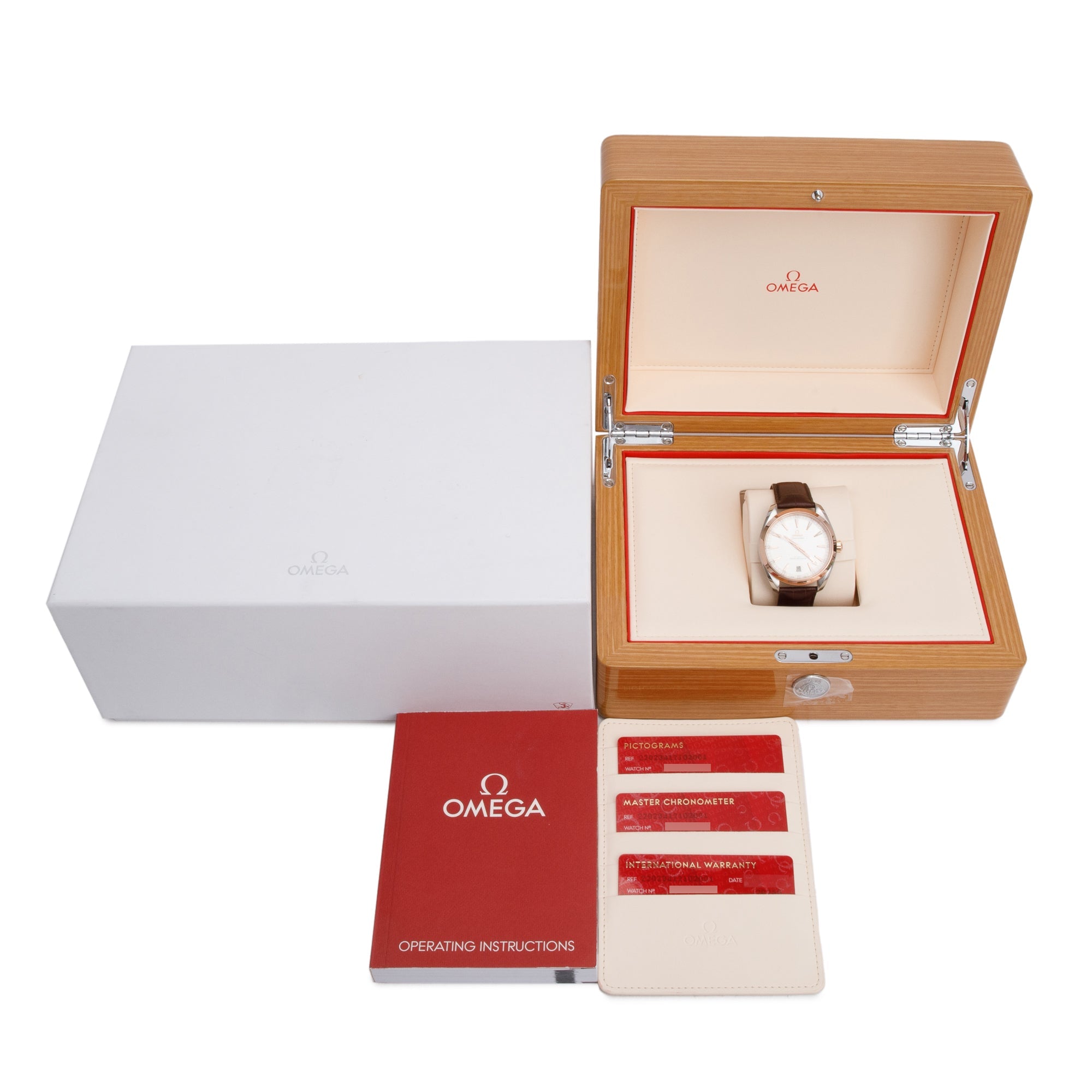 Omega Stainless Steel & 18k Rose Gold Seamaster Aqua Terra 150M Co-Axial Master Chronometer 41 MM Automatic Watch w/ Box & Papers