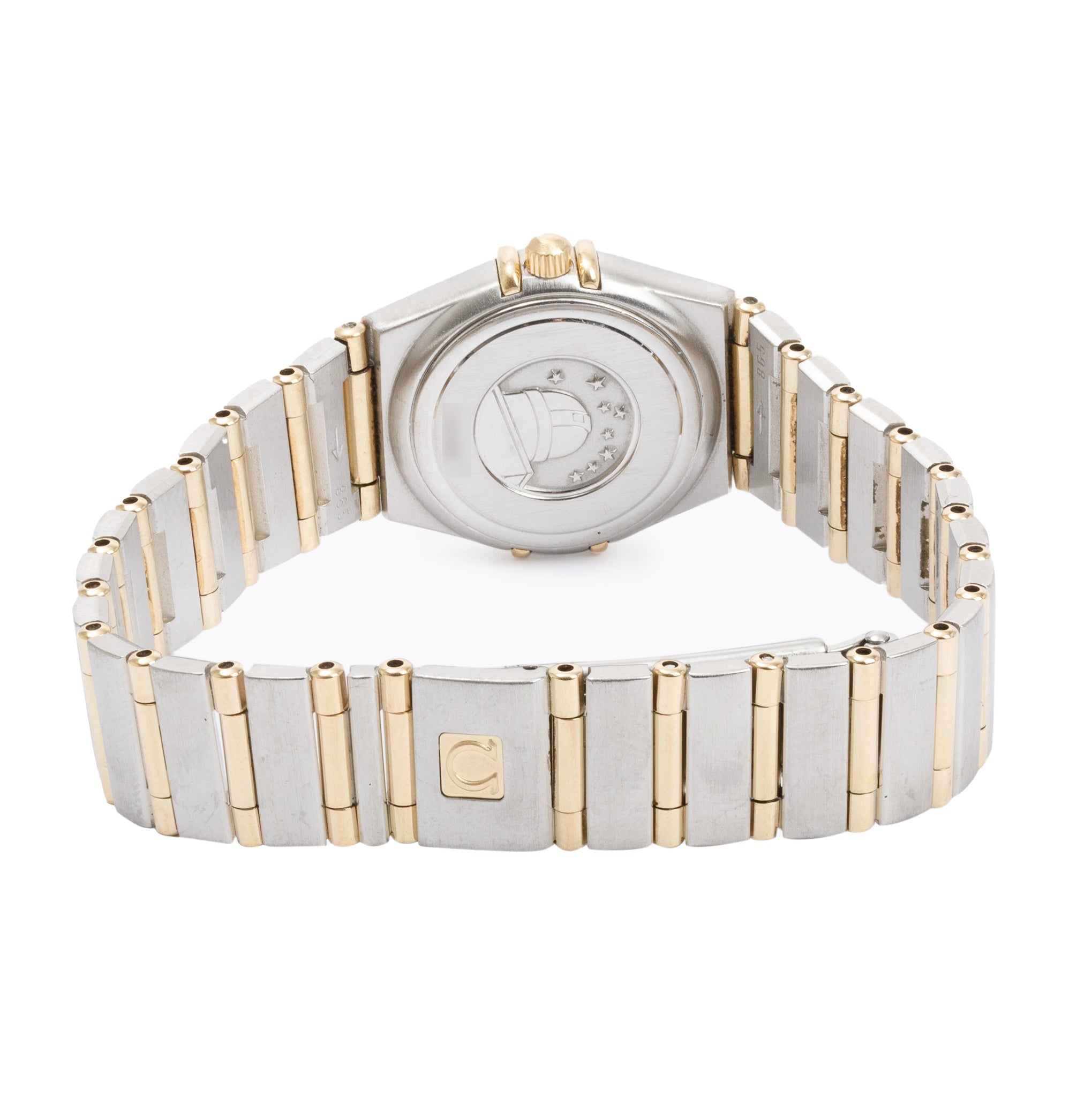 Omega Stainless Steel & 18k Yellow Gold Constellation 22.5 MM Watch