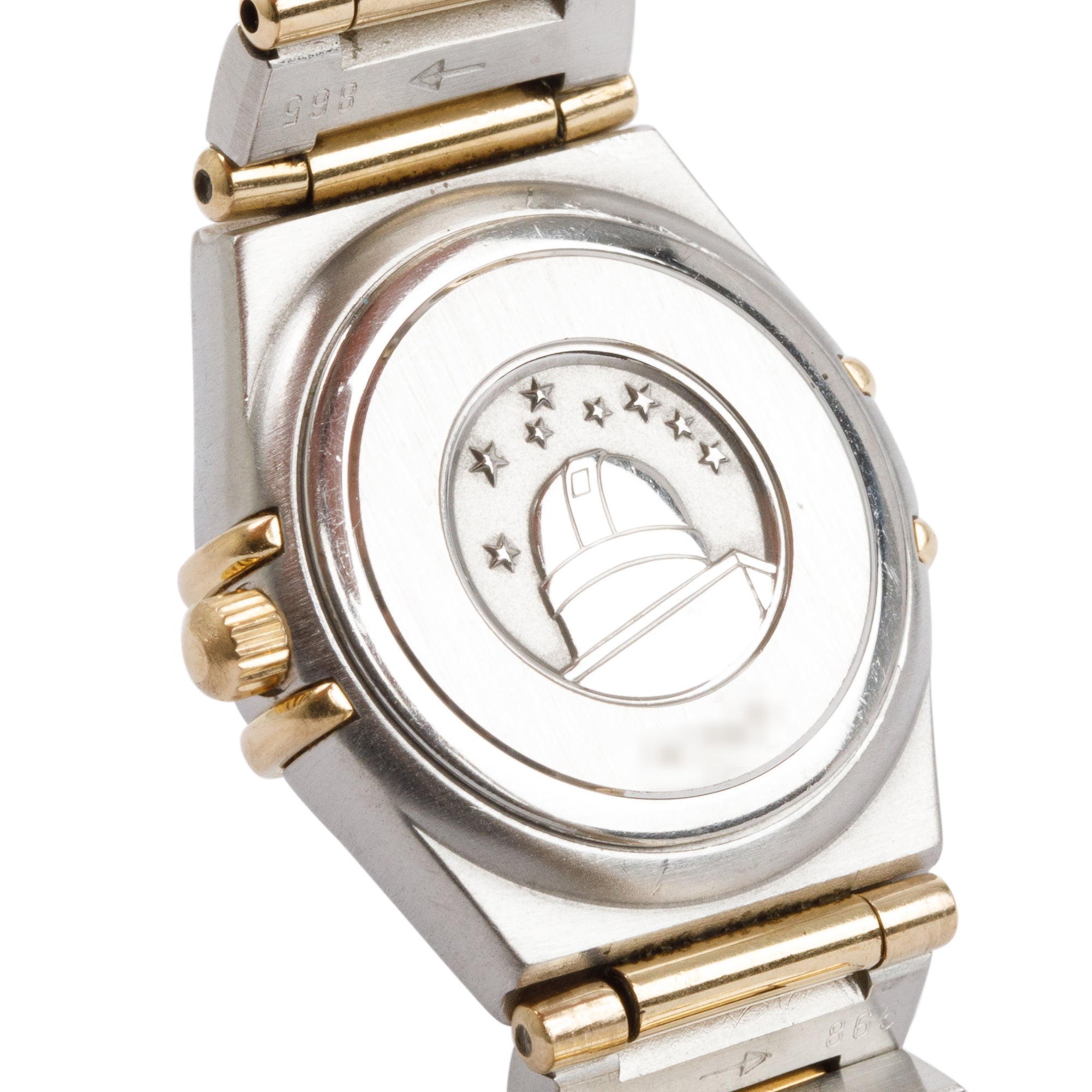 Omega Stainless Steel & 18k Yellow Gold Constellation 22.5 MM Watch