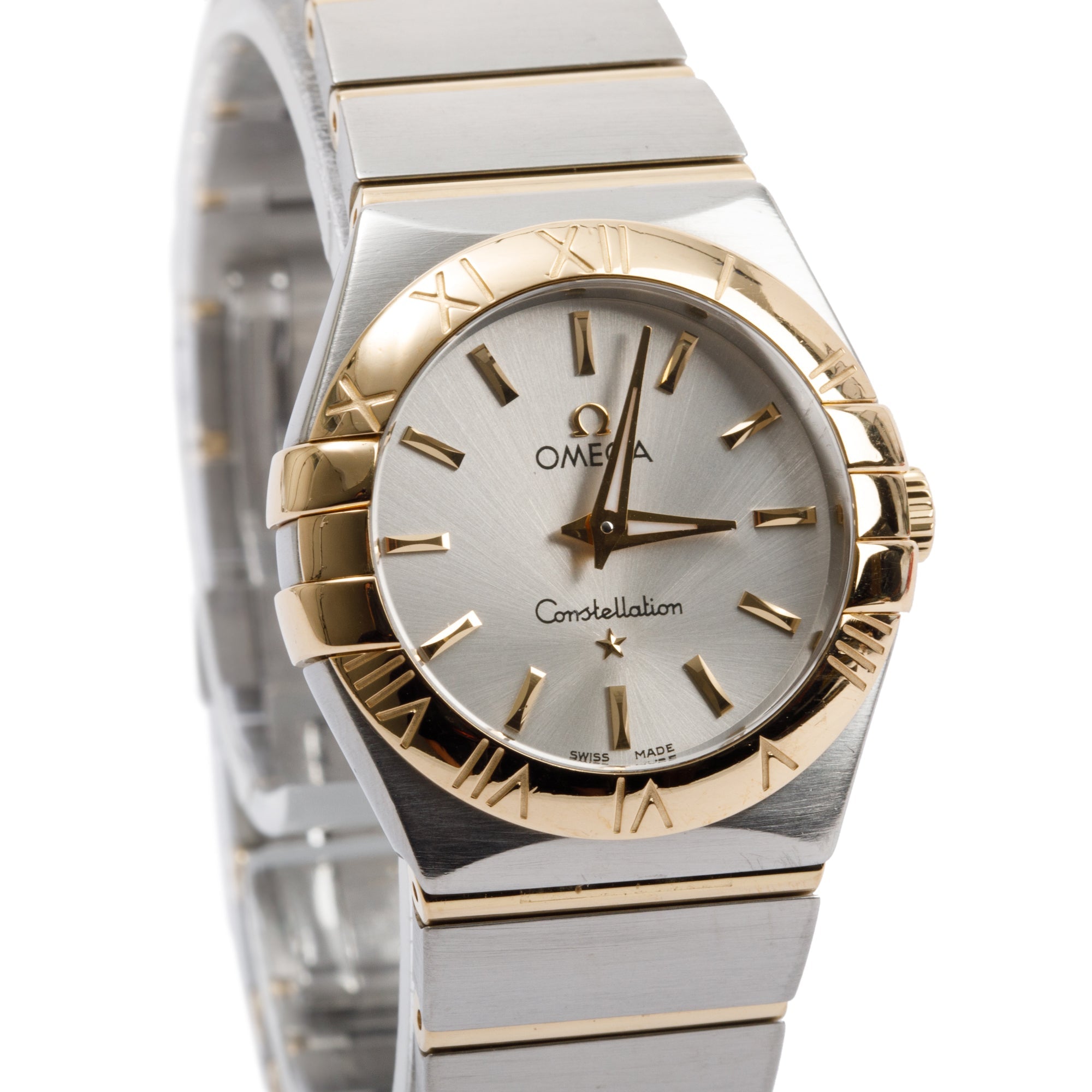 Omega Stainless Steel & 18k Yellow Gold Constellation 28 MM Watch