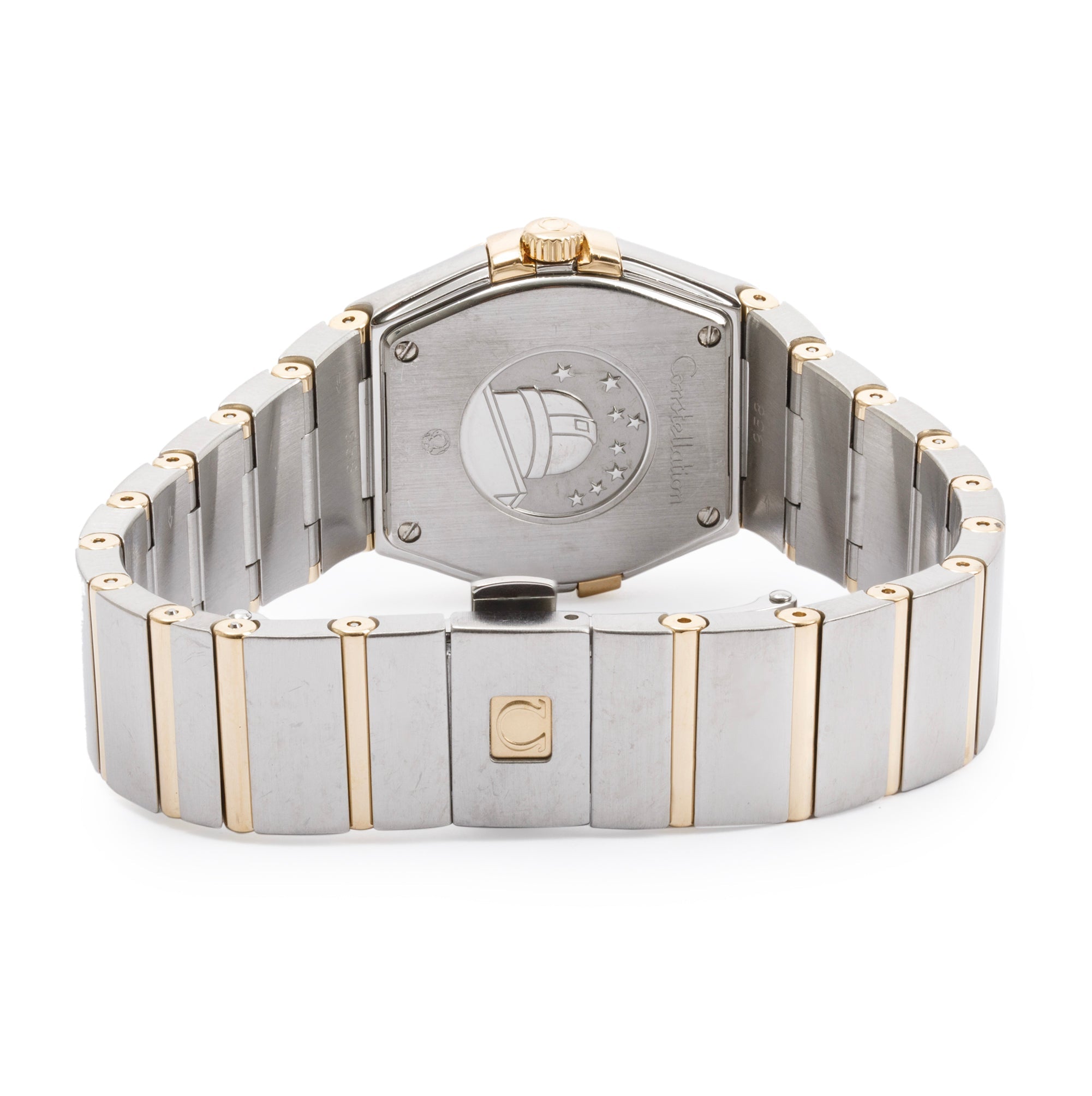 Omega Stainless Steel & 18k Yellow Gold Constellation 28 MM Watch