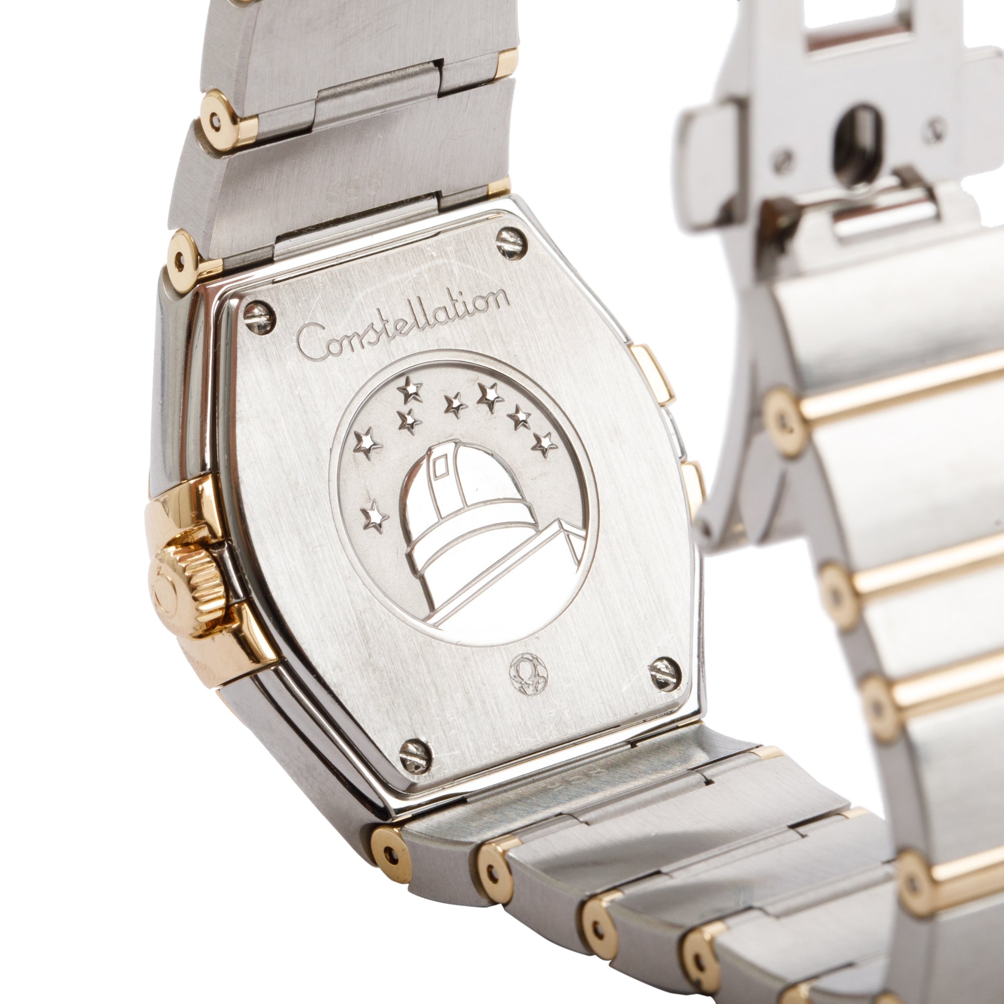 Omega Stainless Steel & 18k Yellow Gold Constellation 28 MM Watch