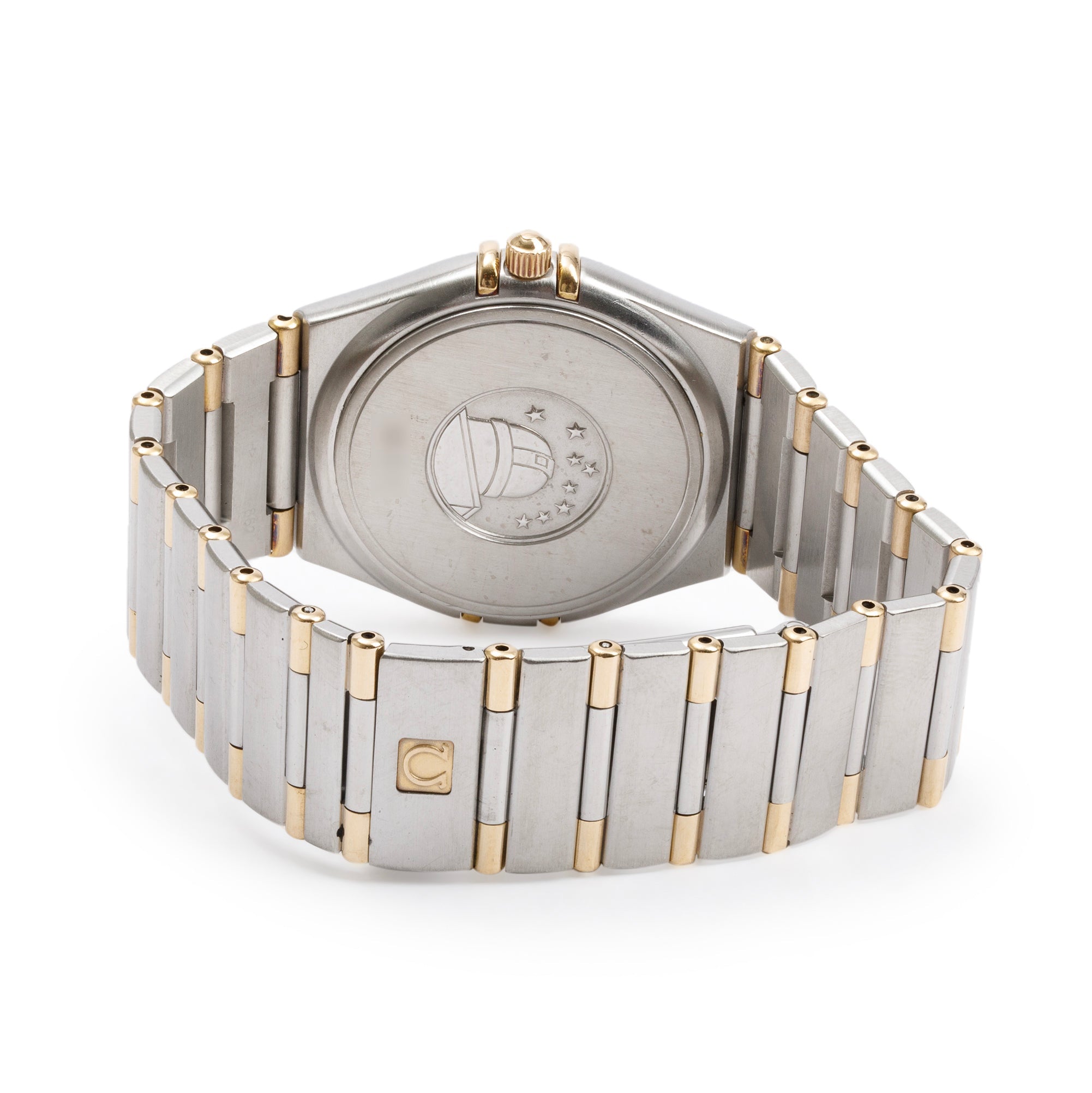 Omega Stainless Steel & 18k Yellow Gold Constellation 33 MM Quartz Watch