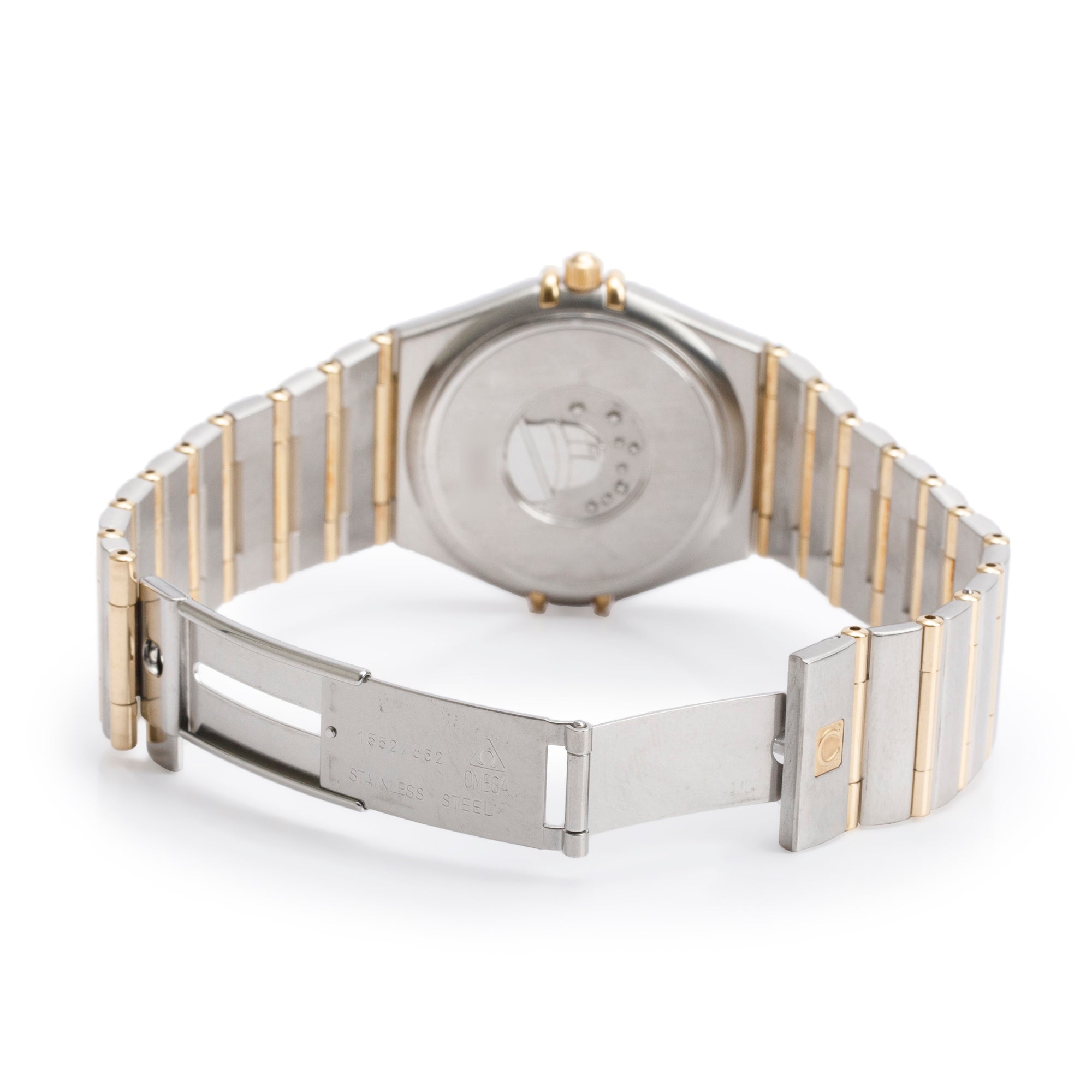 Omega Stainless Steel & 18k Yellow Gold Constellation 33 MM Quartz Watch