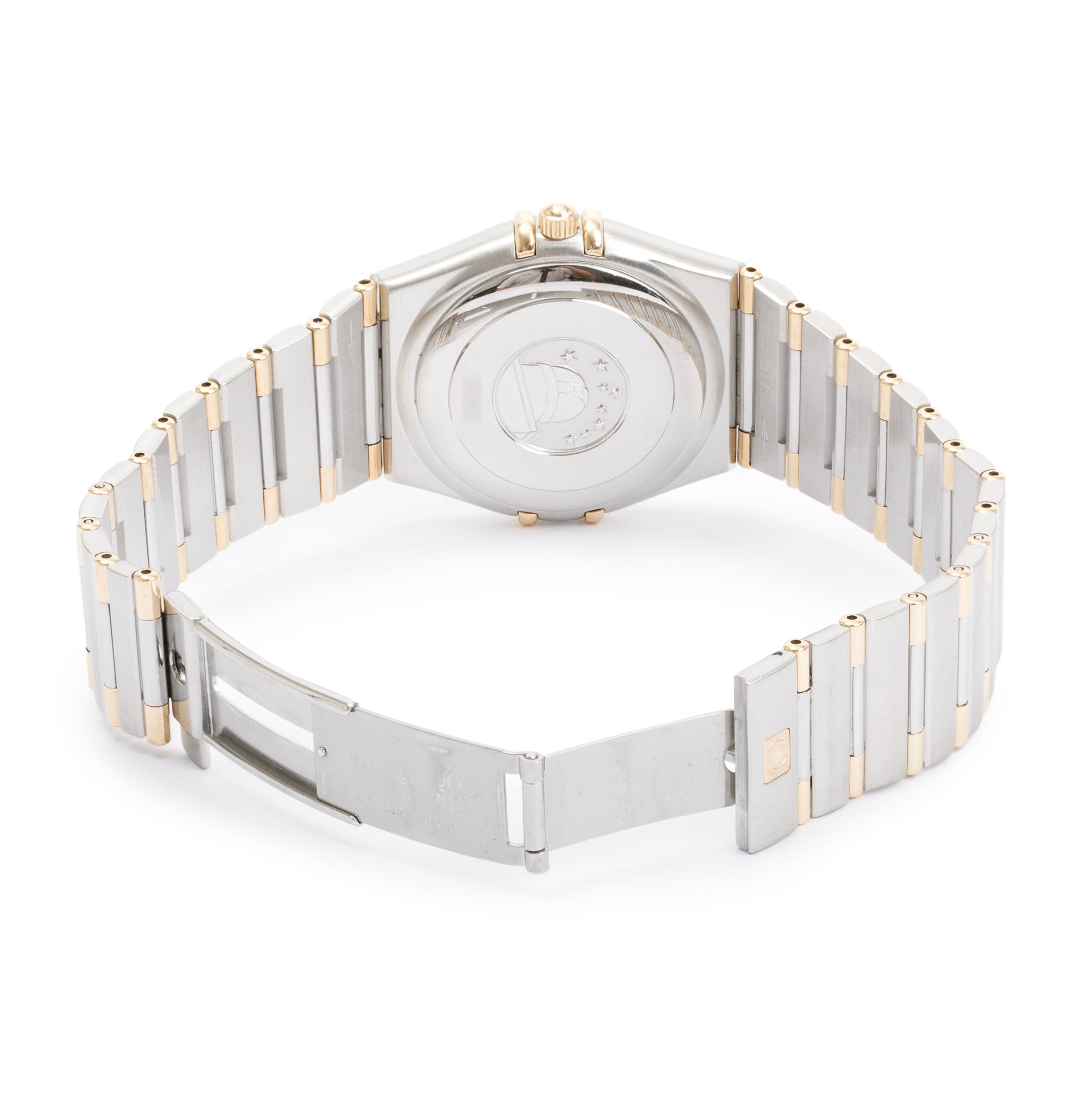 Omega Stainless Steel & 18k Yellow Gold Constellation Chronometer 35 MM Automatic Watch