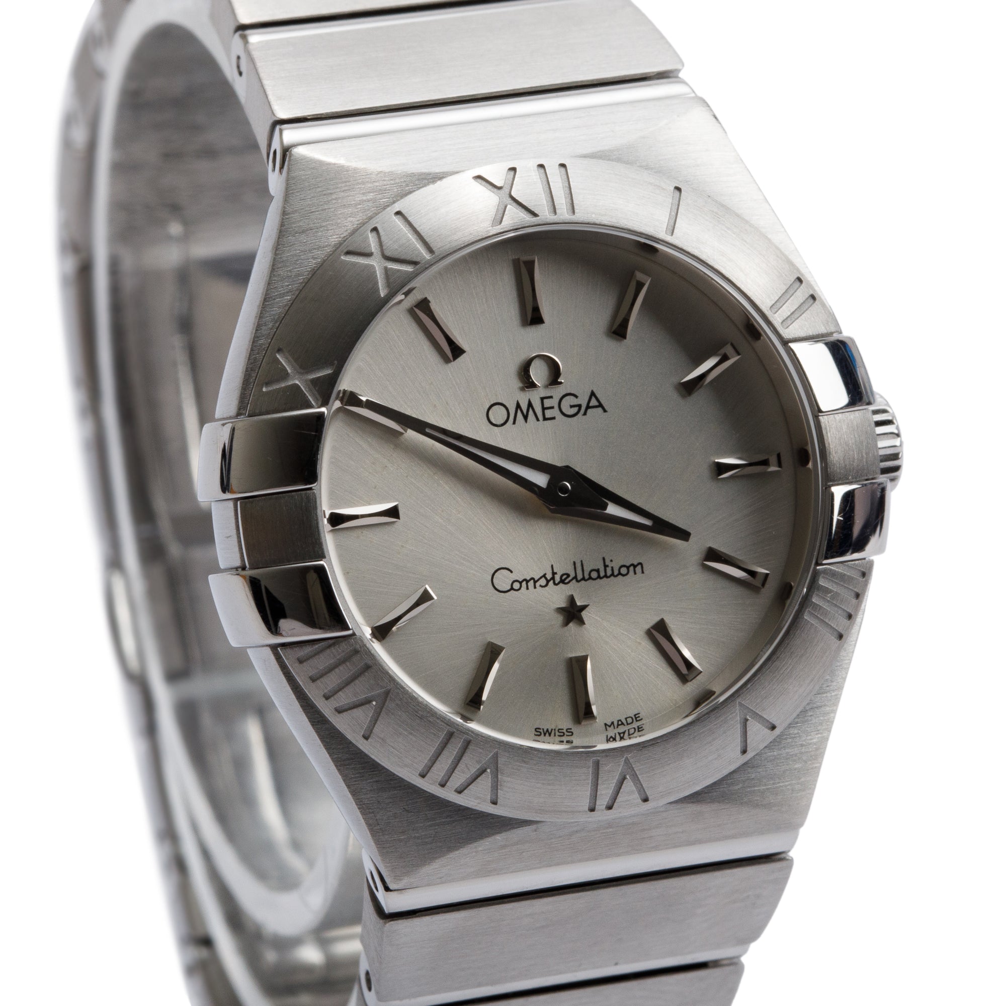 Omega Stainless Steel Constellation 27 MM Watch w/ Box & Papers