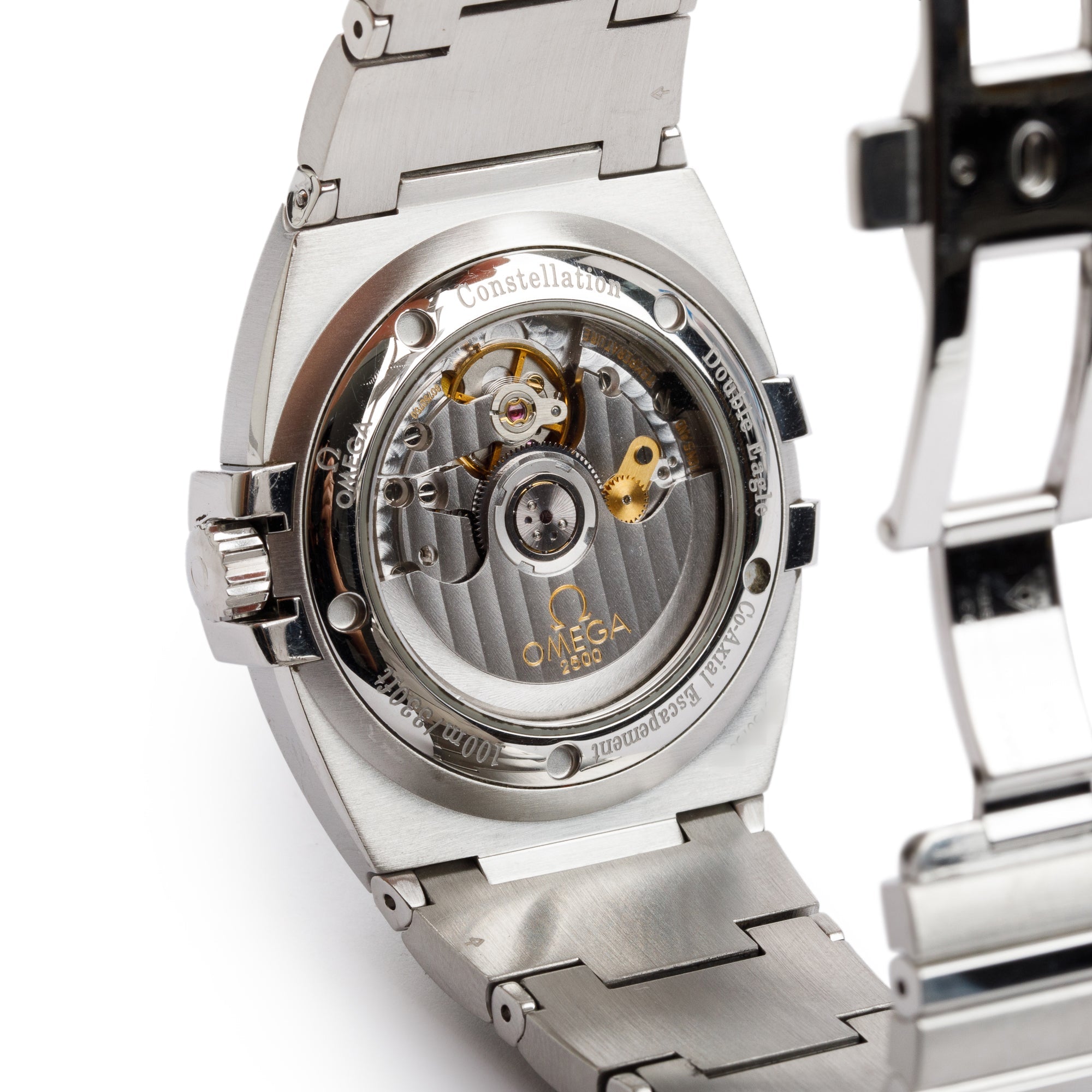 Omega Stainless Steel Constellation Double Eagle 38 MM Automatic Watch