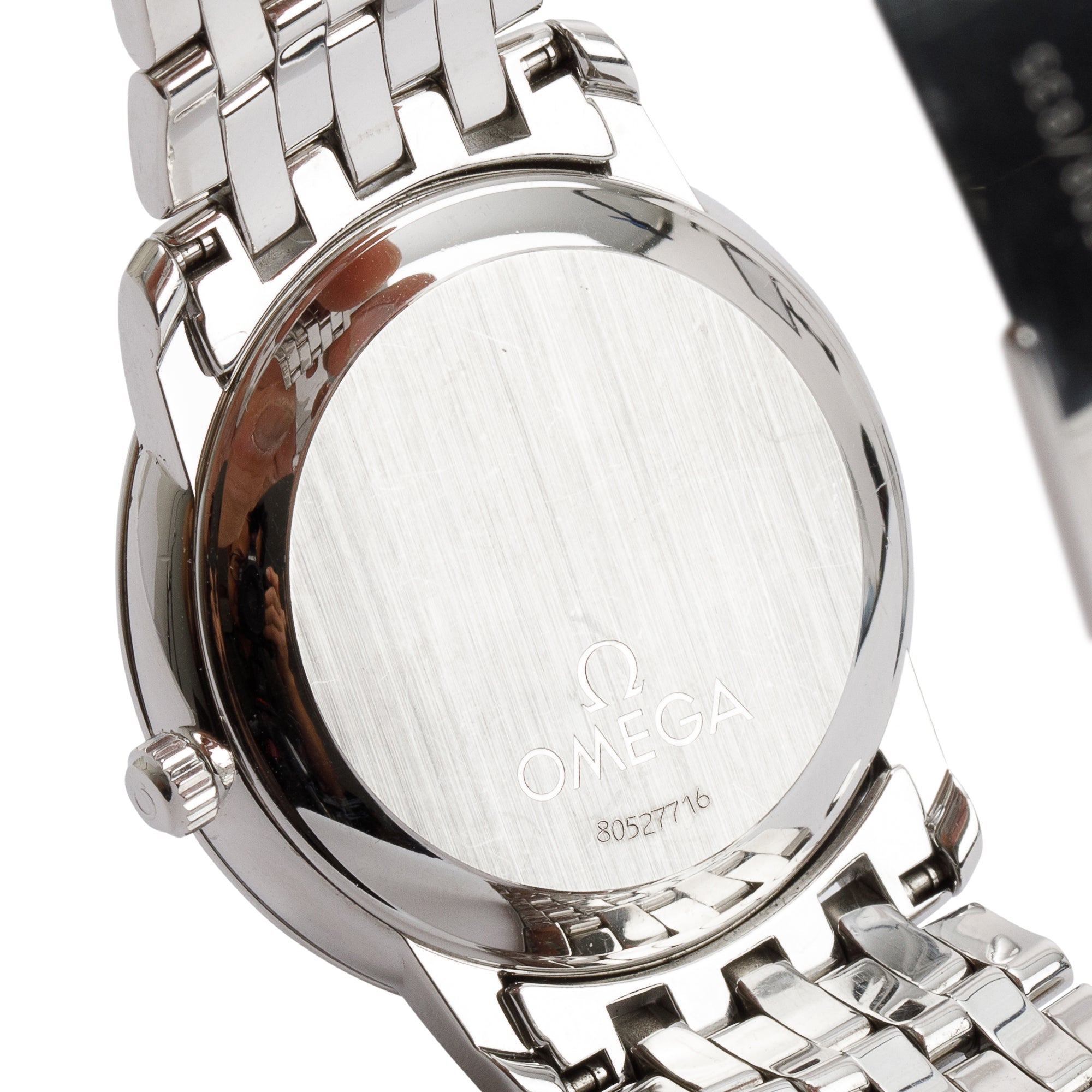 Omega Stainless Steel De Ville Prestige 34.7 MM Automatic Watch w/ Box & Papers