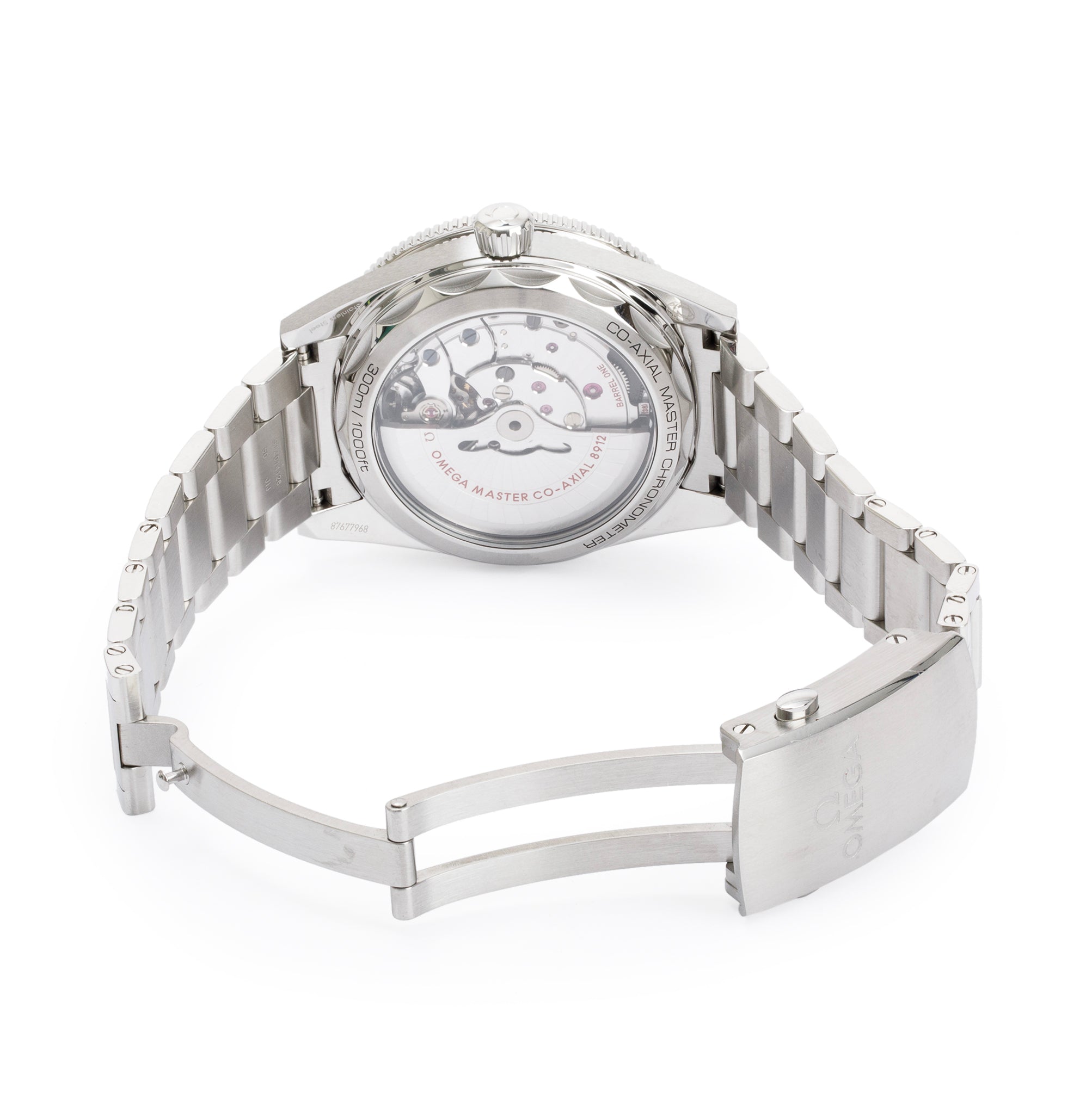 Omega Stainless Steel Seamaster 300 Co-Axial Master Chronometer 41MM Automatic Watch w/ Box & Papers