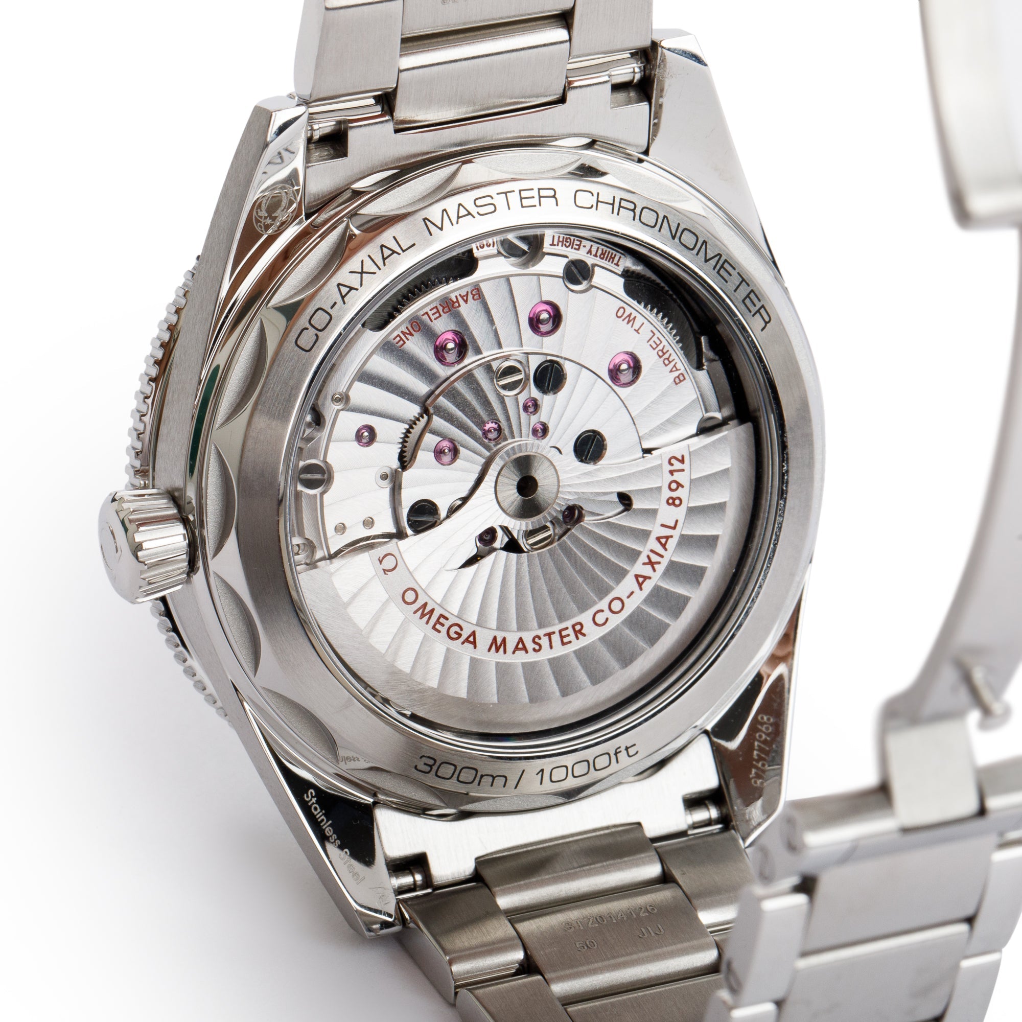 Omega Stainless Steel Seamaster 300 Co-Axial Master Chronometer 41MM Automatic Watch w/ Box & Papers