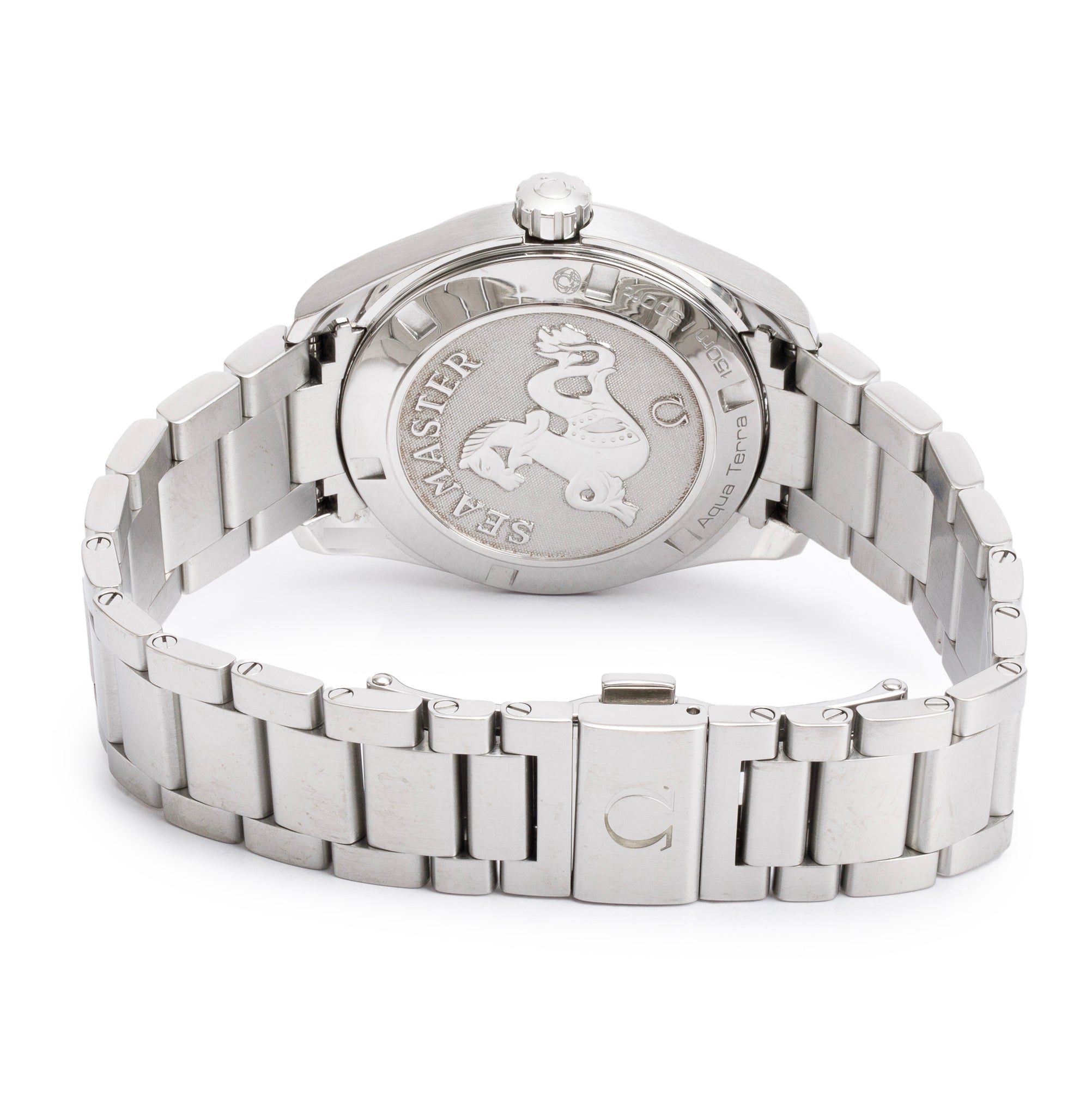 Omega Stainless Steel Seamaster Aqua Terra 38 MM Quartz Watch