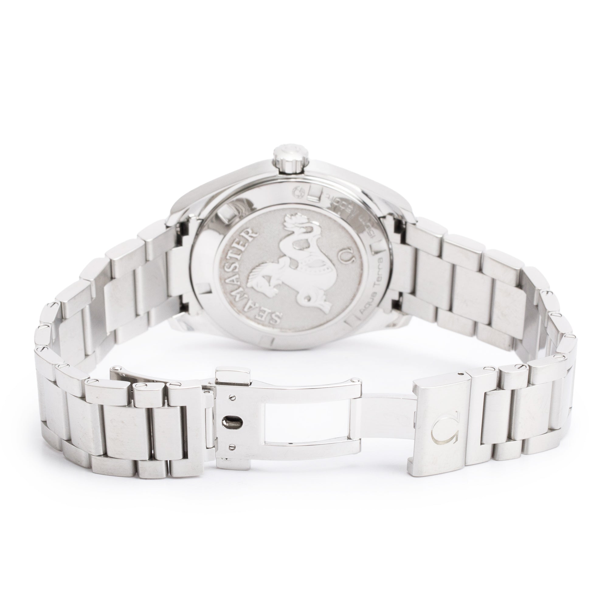 Omega Stainless Steel Seamaster Aqua Terra 38 MM Quartz Watch