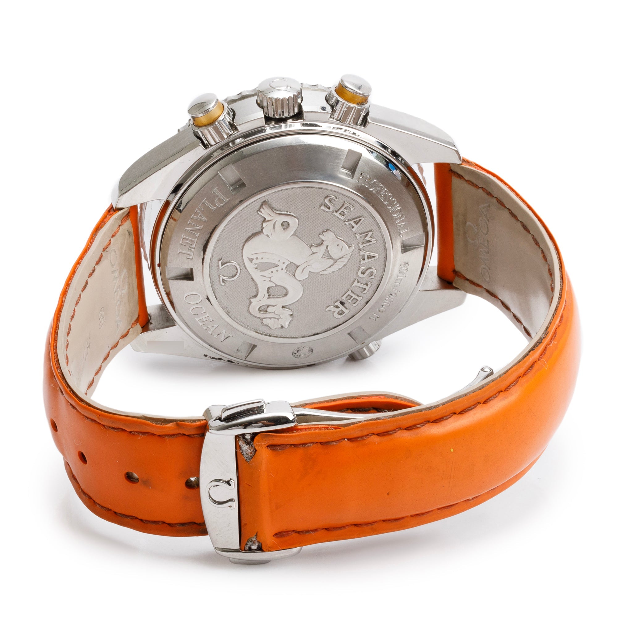 Omega Stainless Steel Seamaster Co-Axial Chronometer 44 MM Automatic Chronograph Watch