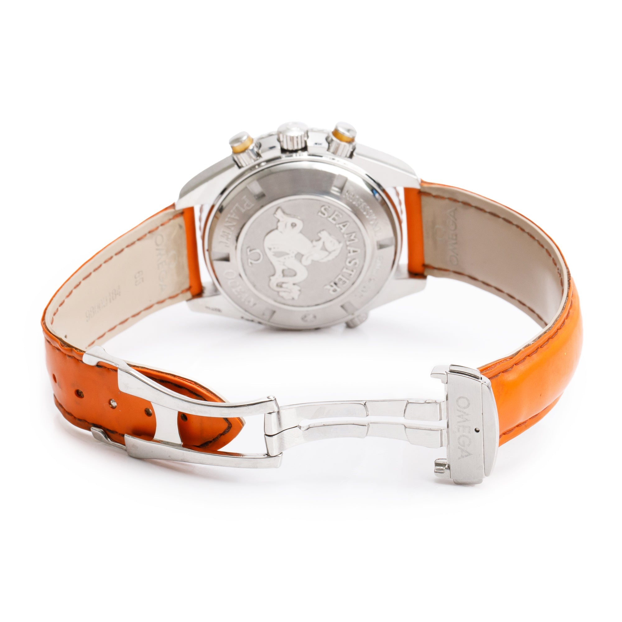 Omega Stainless Steel Seamaster Co-Axial Chronometer 44 MM Automatic Chronograph Watch