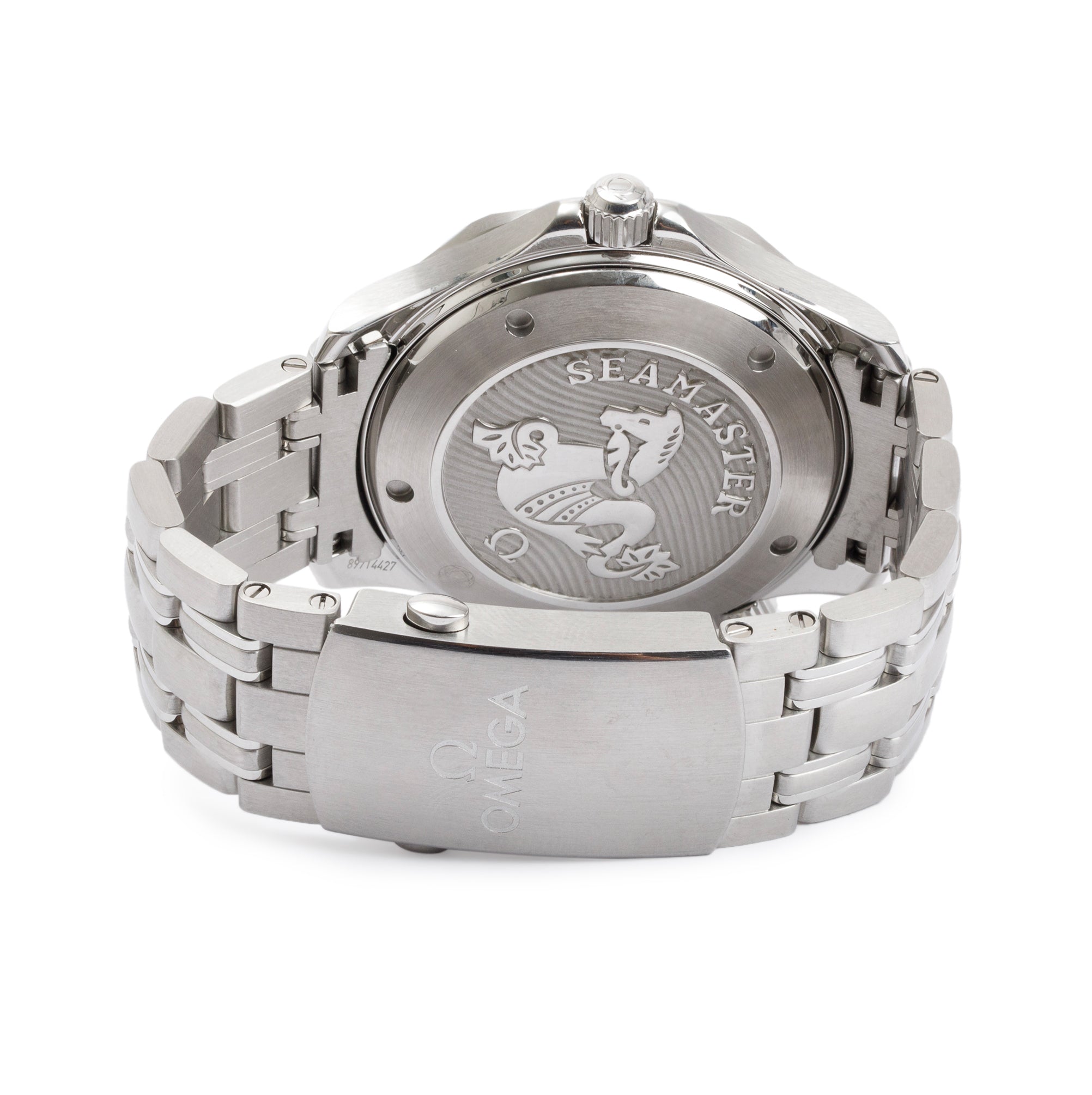 Omega Stainless Steel Seamaster Diver 300M Co-Axial Chronometer 41 MM Watch w/ Box & Papers