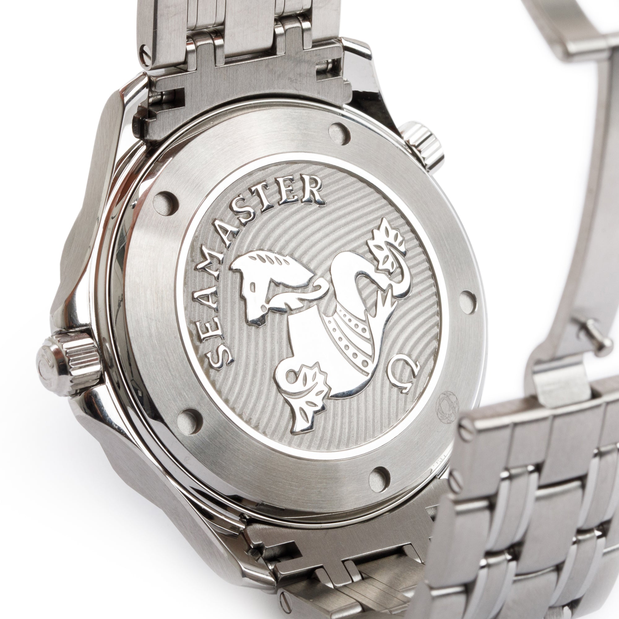 Omega Stainless Steel Seamaster Diver 300M Co-Axial Chronometer 41 MM Watch w/ Box & Papers