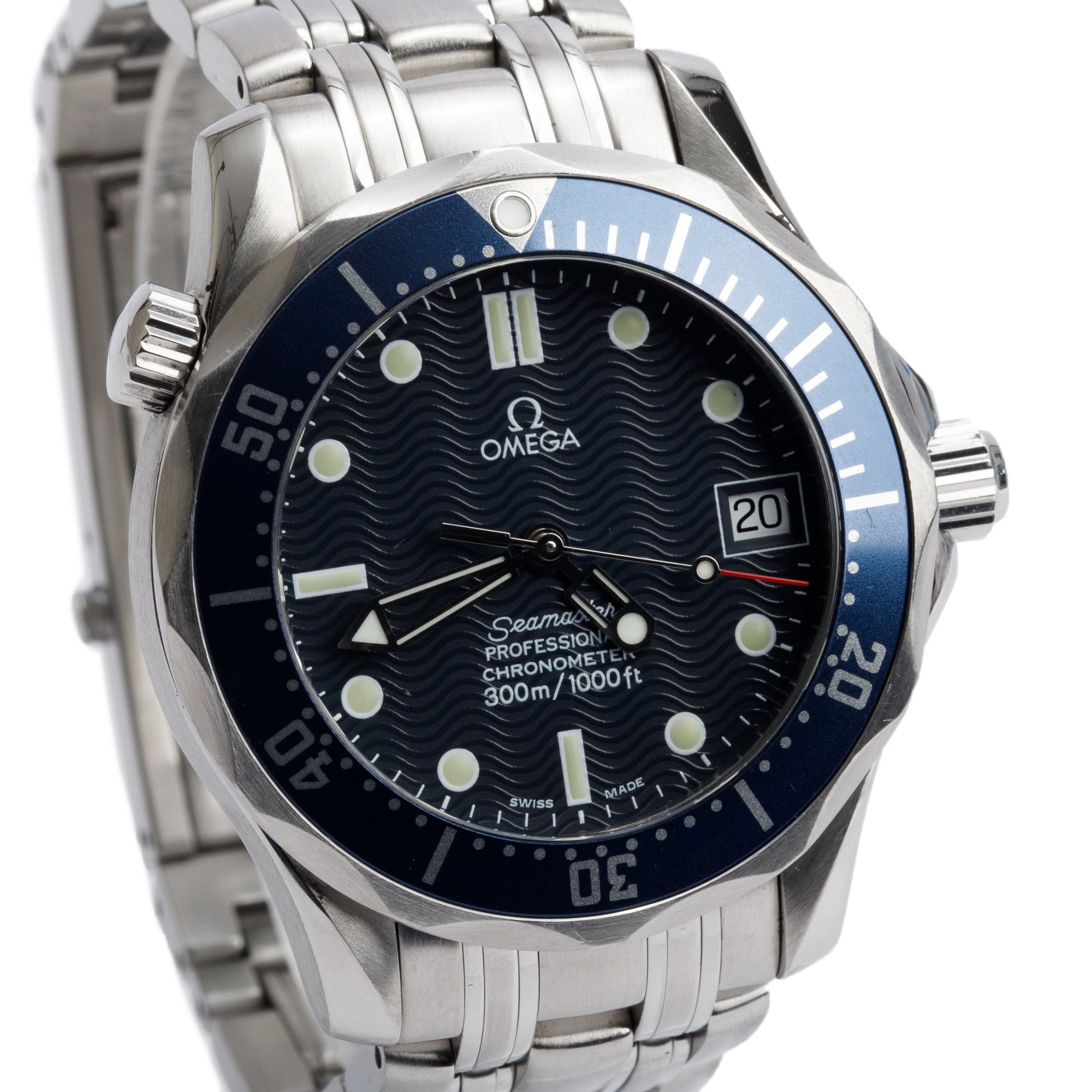 Omega Stainless Steel Seamaster Diver 300M Profesional Chronometer 36 MM Automatic Watch