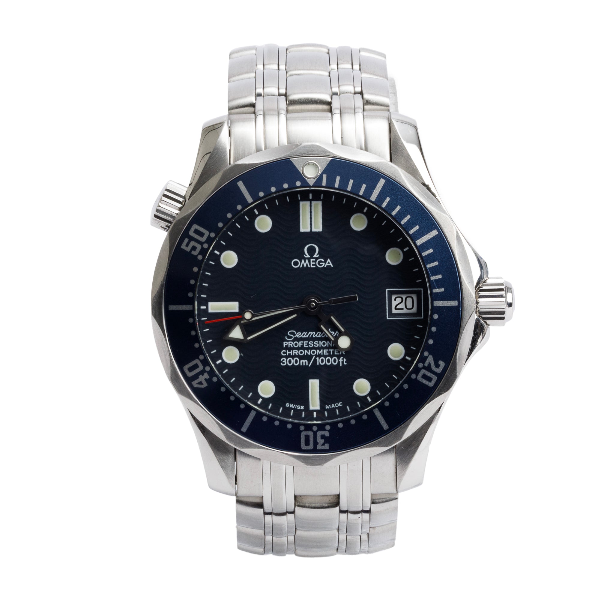 Omega Stainless Steel Seamaster Diver 300M Profesional Chronometer 36 MM Automatic Watch