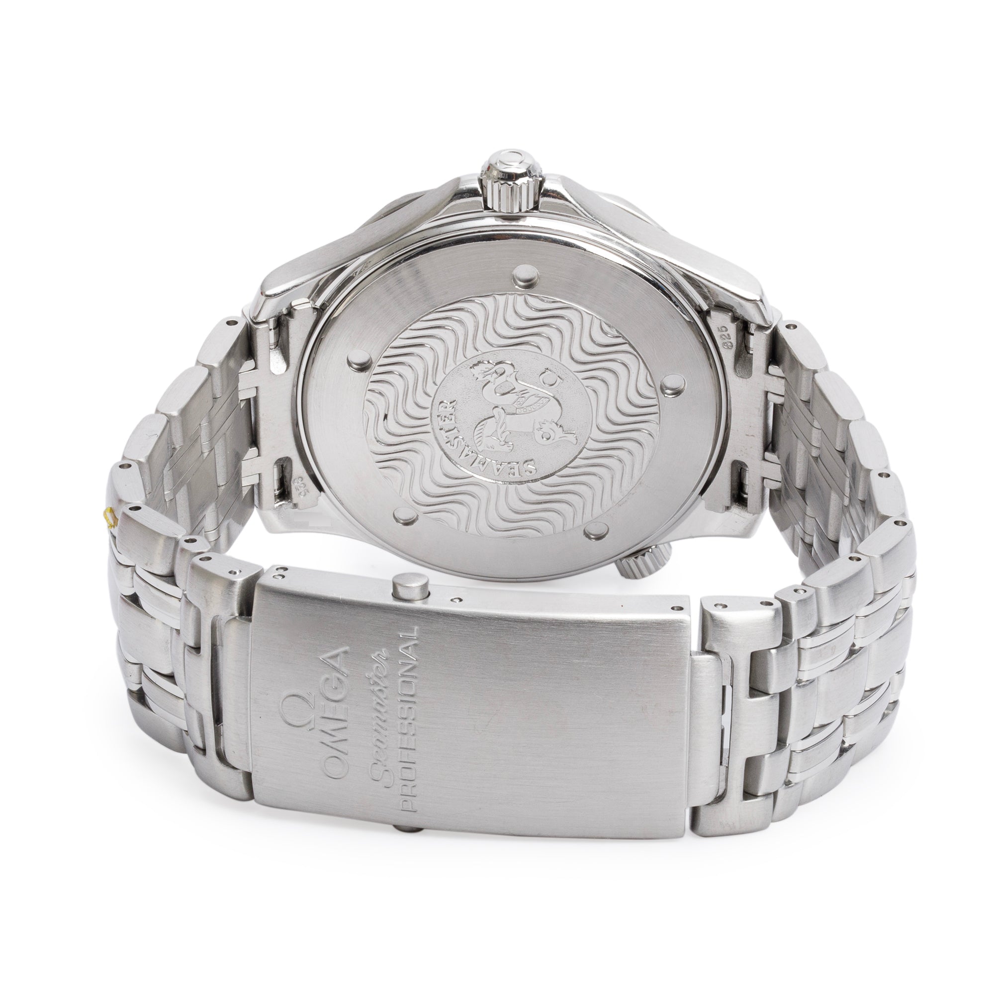 Omega Stainless Steel Seamaster Professional Diver 300M 41 MM Quartz Watch w/ Box & Service Papers