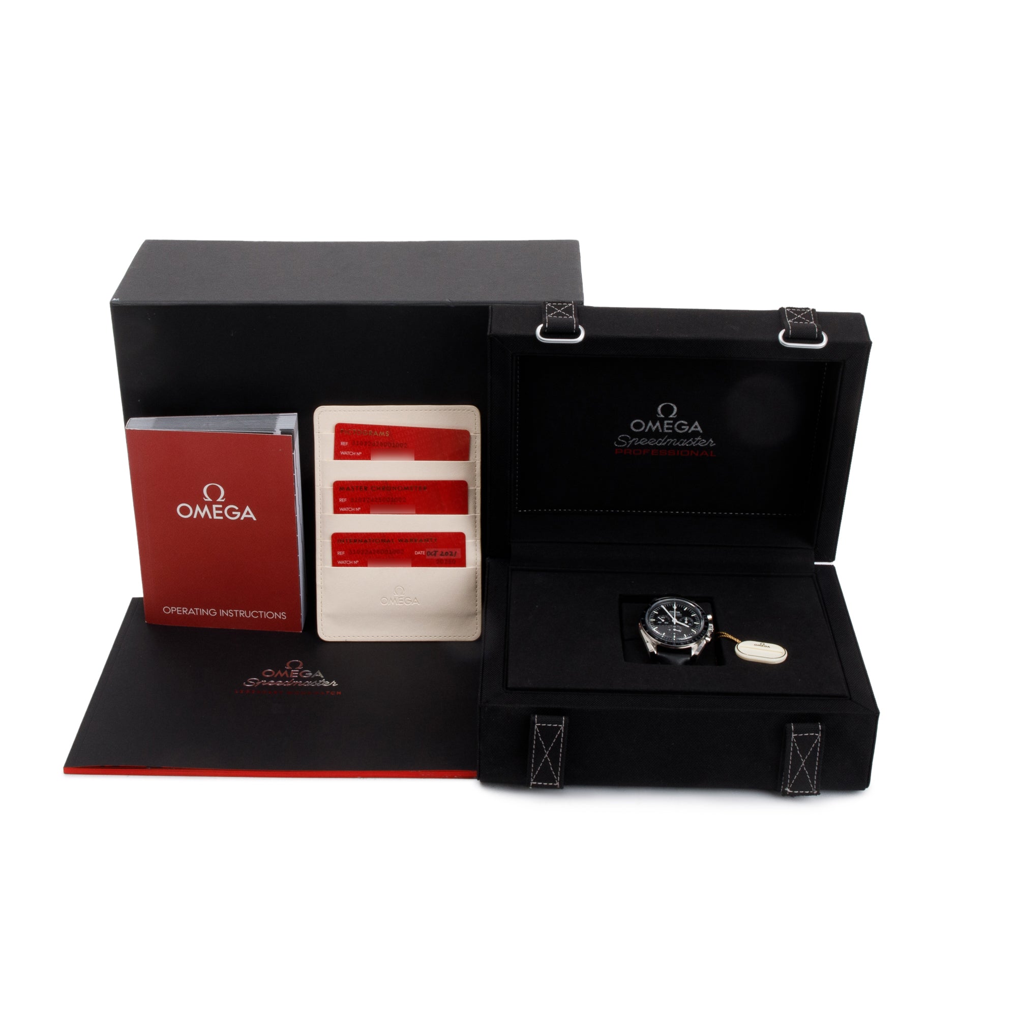 Omega Stainless Steel Speedmaster Co-Axial Master Chronometer 42 MM Manual Chronograph Watch w/ Box & Papers
